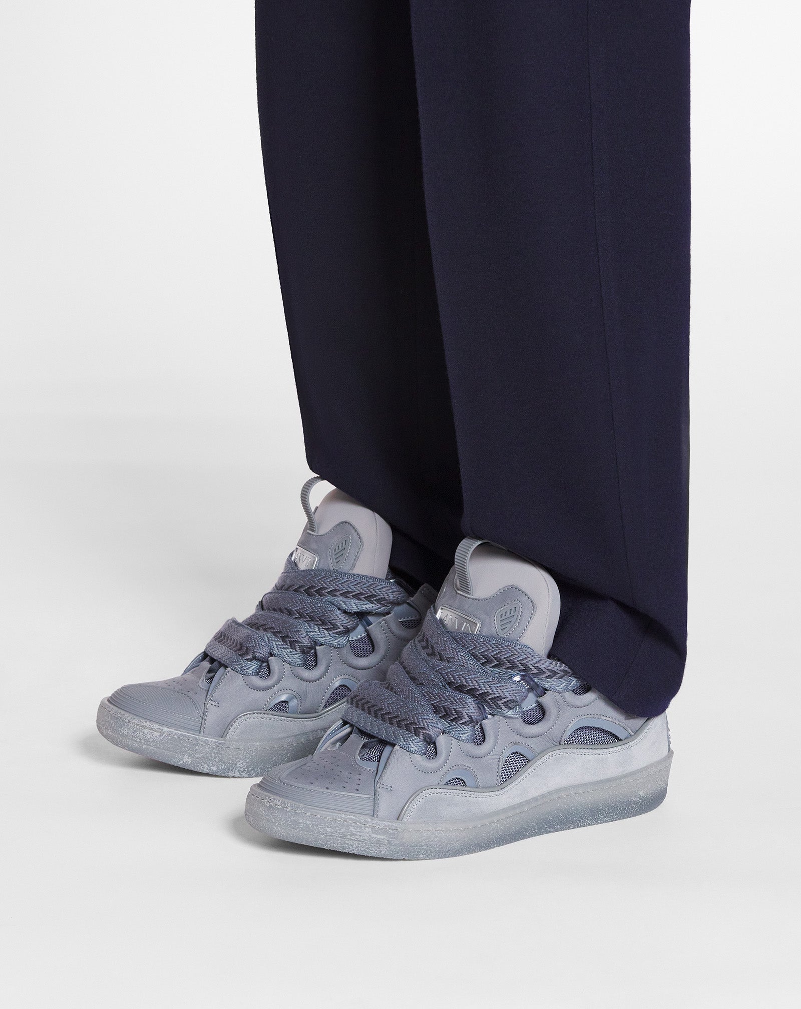 SNEAKERS CURB EN CUIR