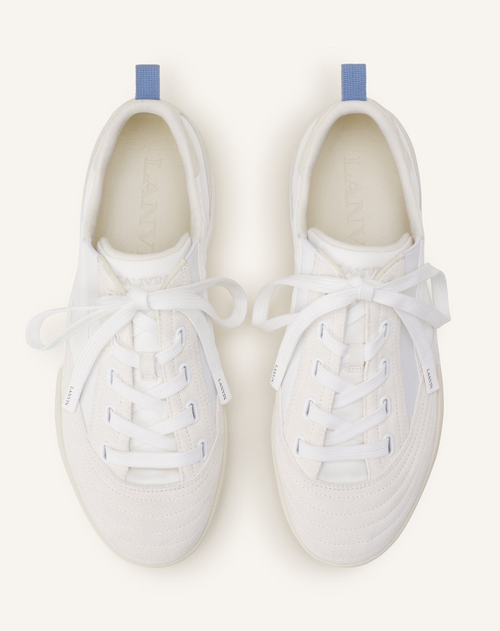 SNEAKERS LNV2 EN NYLON BLANC