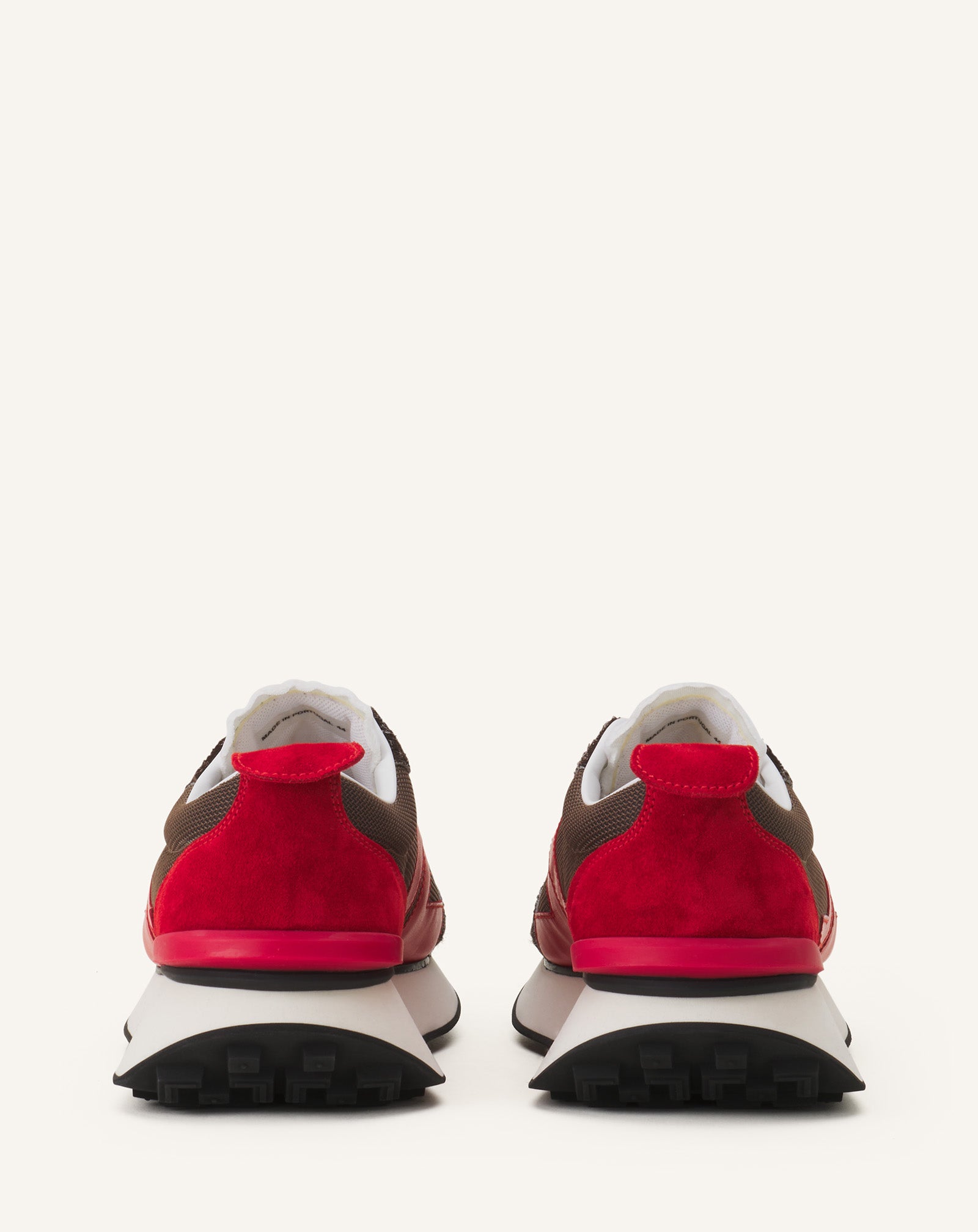 SNEAKERS BUMPR EN MESH MARRON