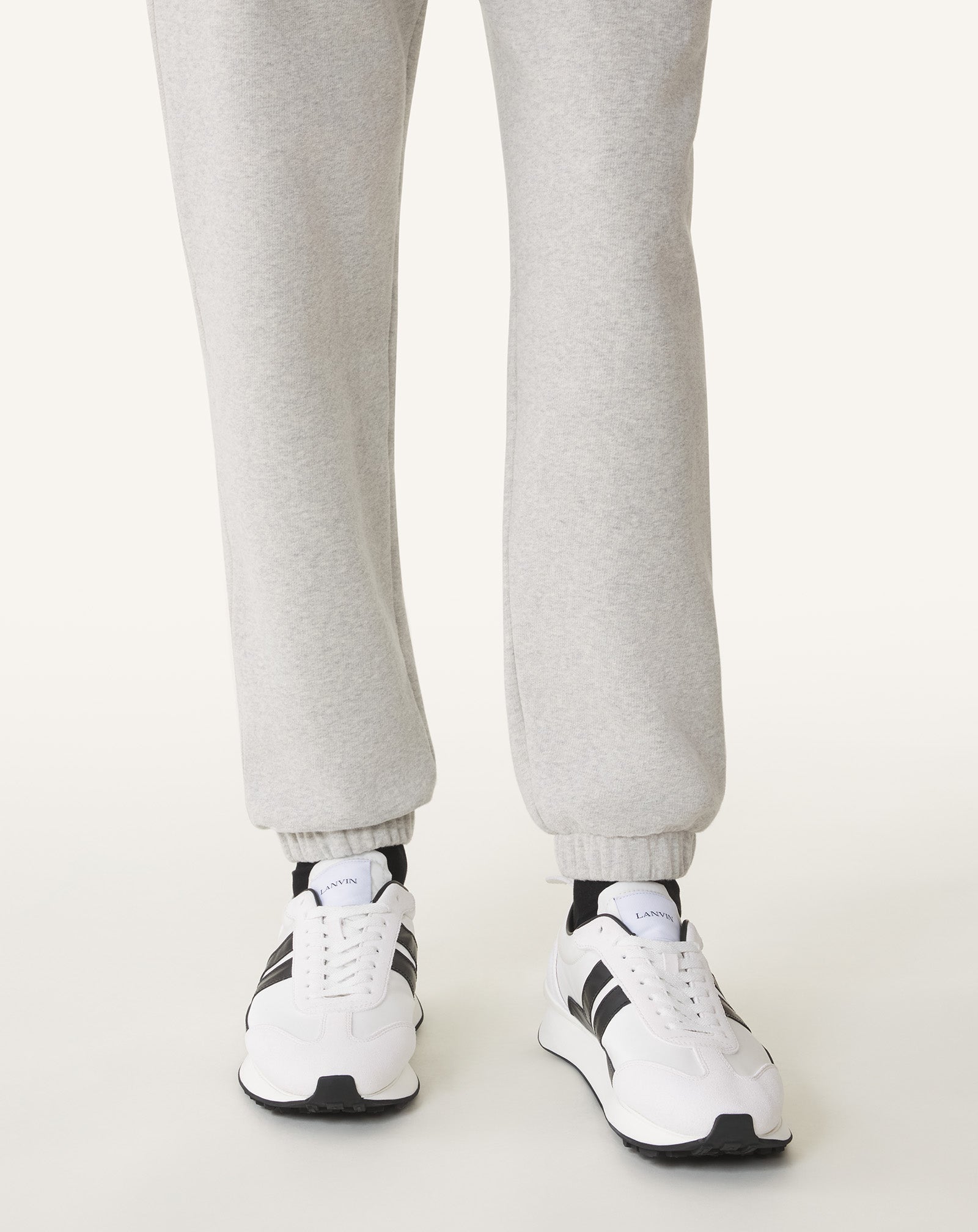 Sneakers Bumpr En Nylon Blanc | Lanvin