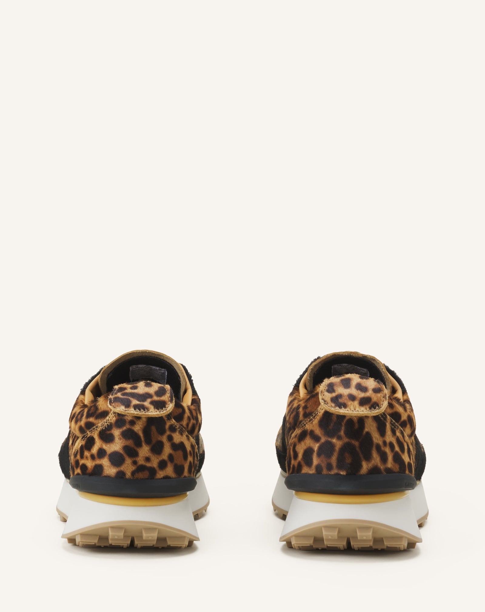SNEAKERS BUMPR IMPRIMÉE LEOPARD EN PONY