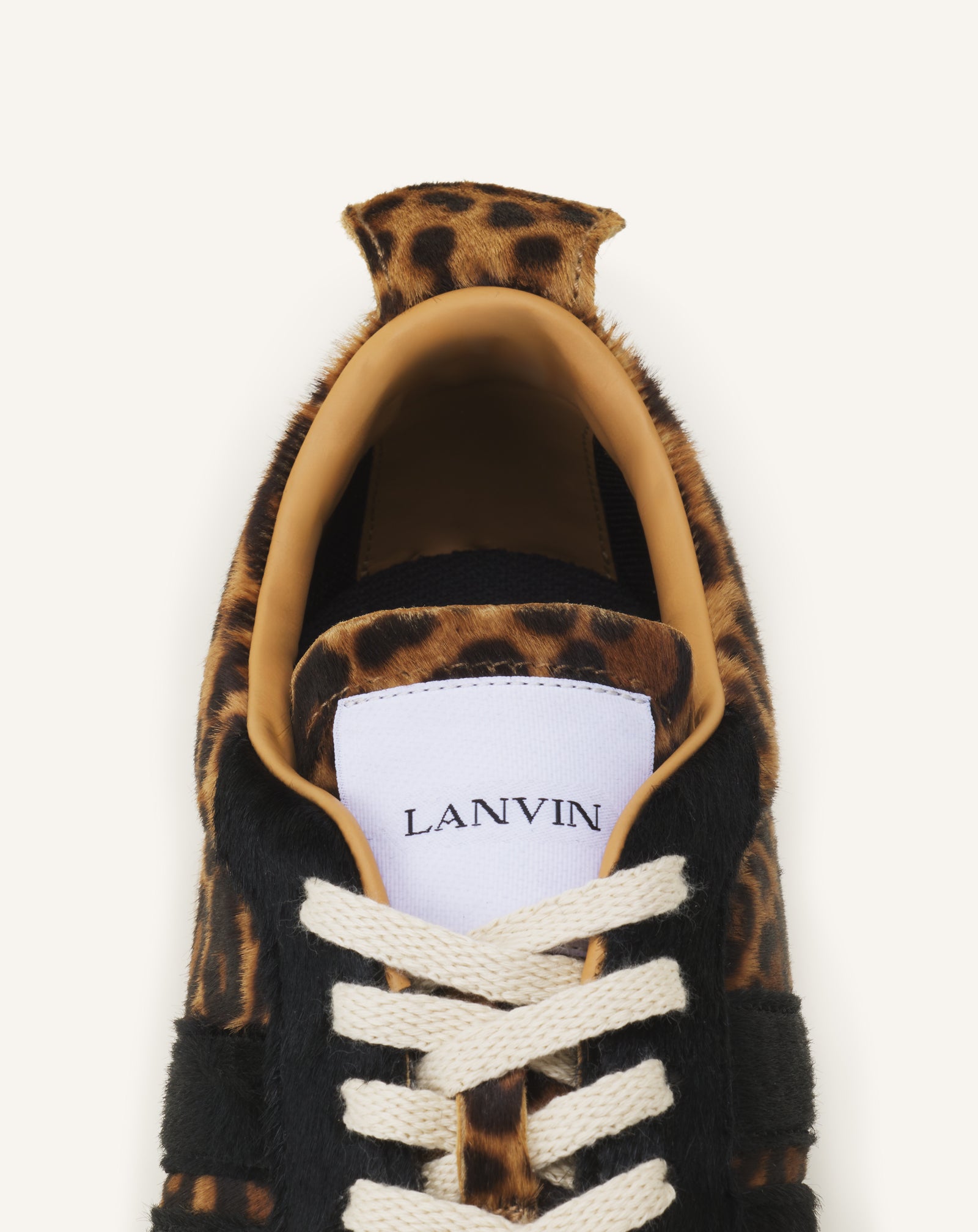 SNEAKERS BUMPR IMPRIMÉE LEOPARD EN PONY