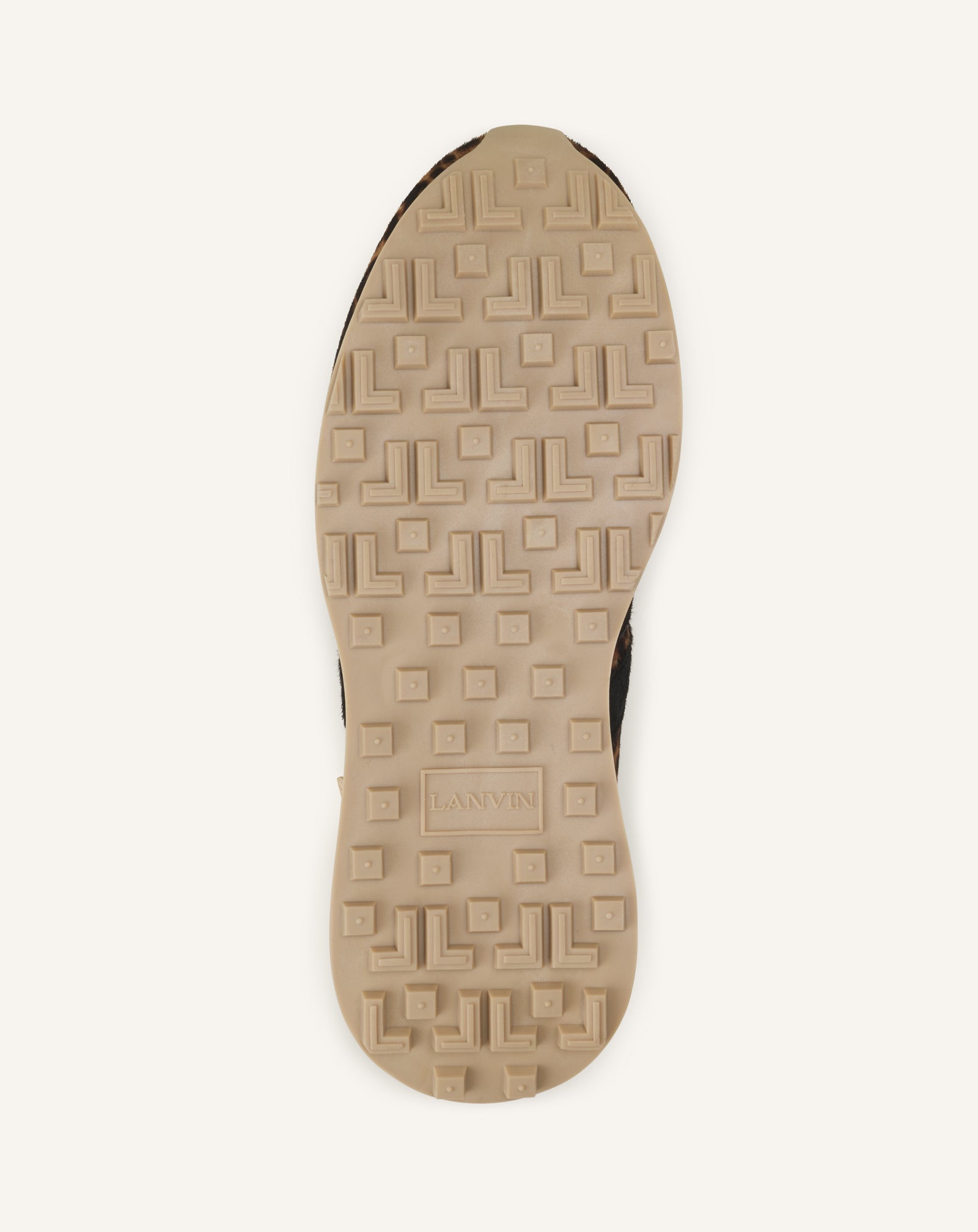 SNEAKERS BUMPR IMPRIMÉE LEOPARD EN PONY