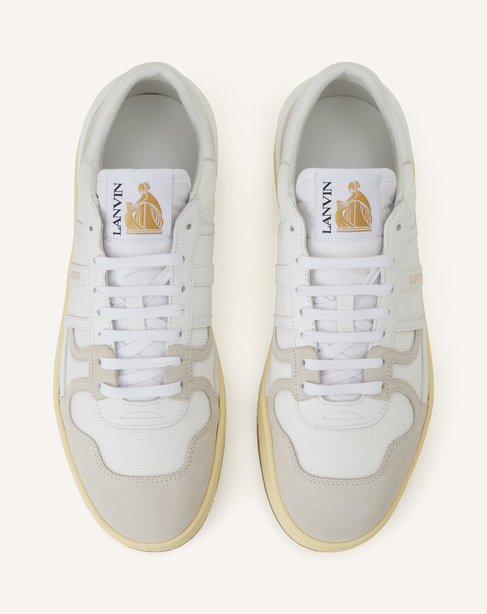 SNEAKERS CLAY EN MESH BLANC