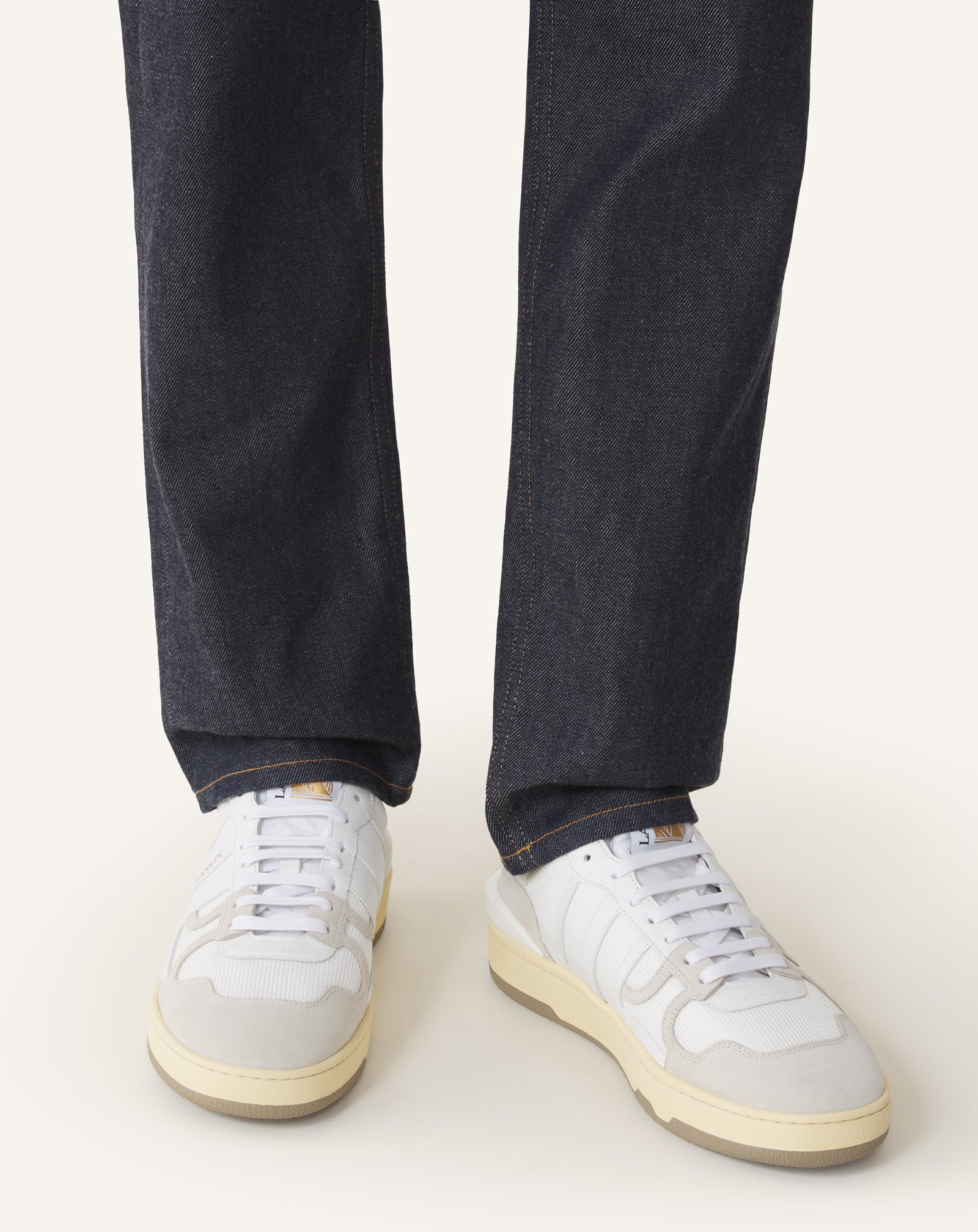 SNEAKERS CLAY EN MESH BLANC