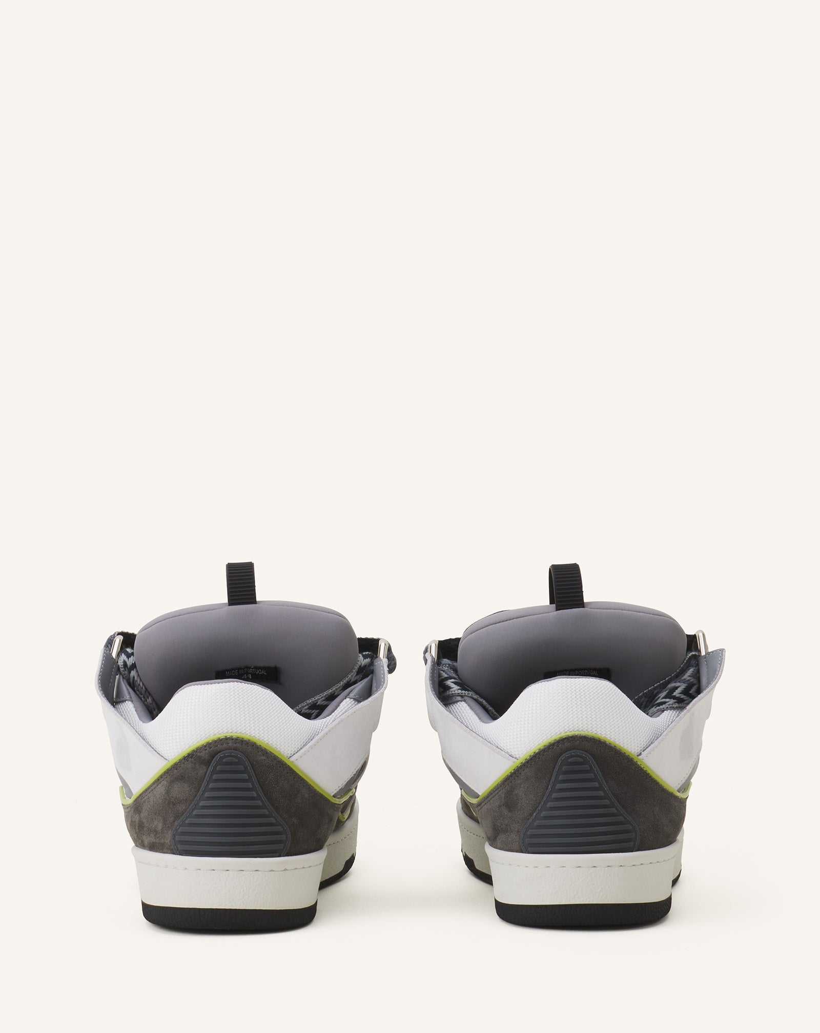 SNEAKERS CURBS EN CUIR
