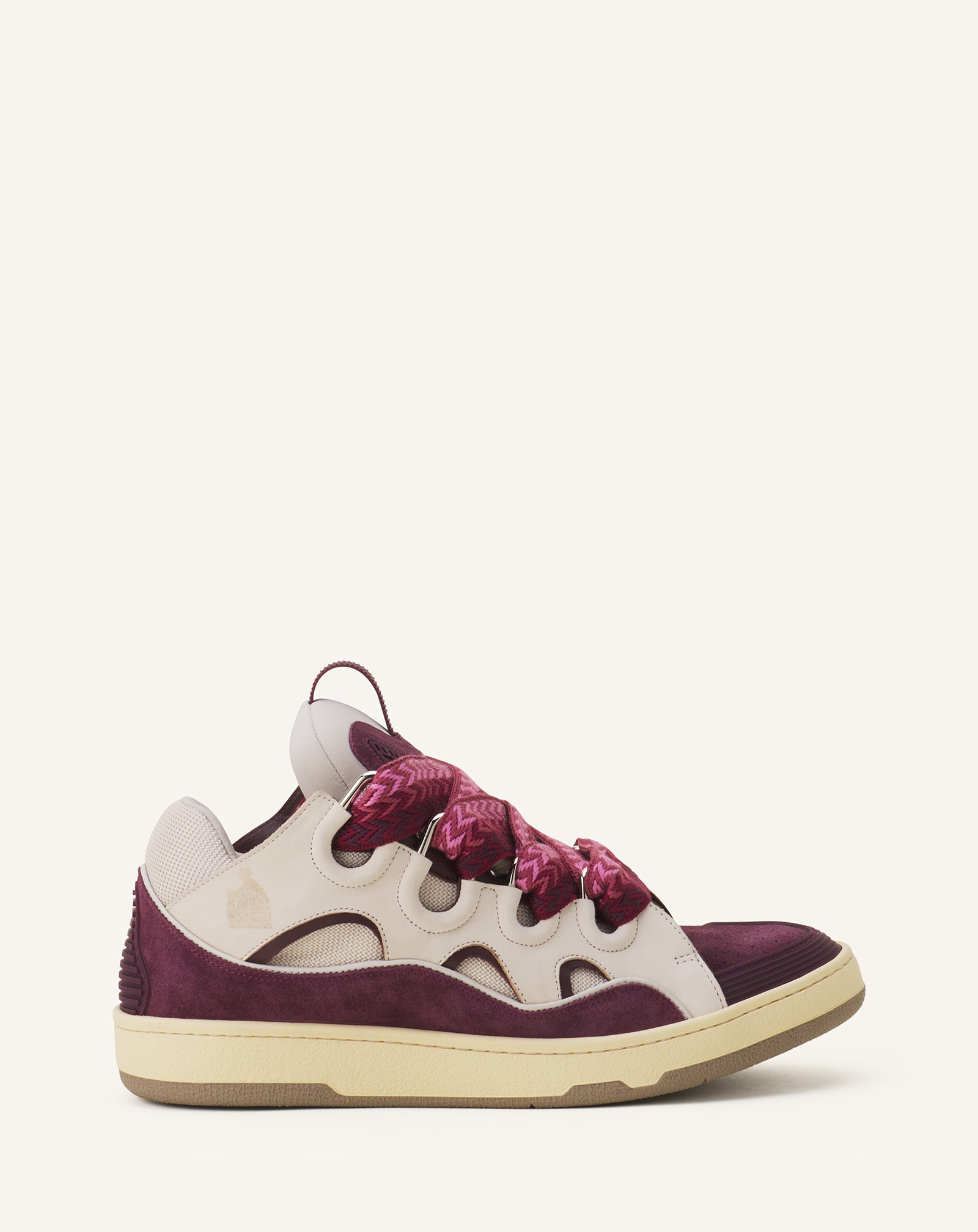 SNEAKERS CURBS EN CUIR