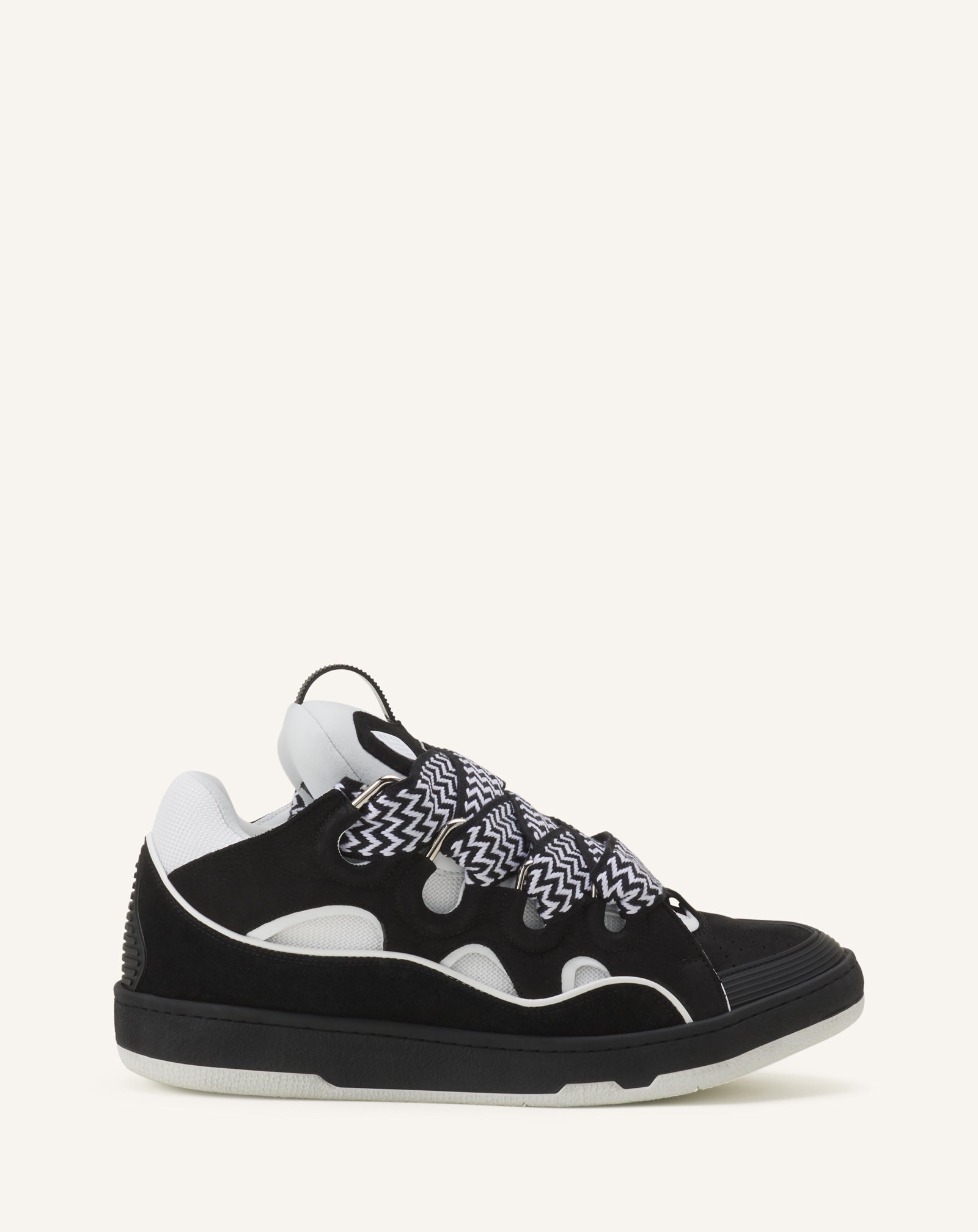 SNEAKERS CURB EN CUIR
