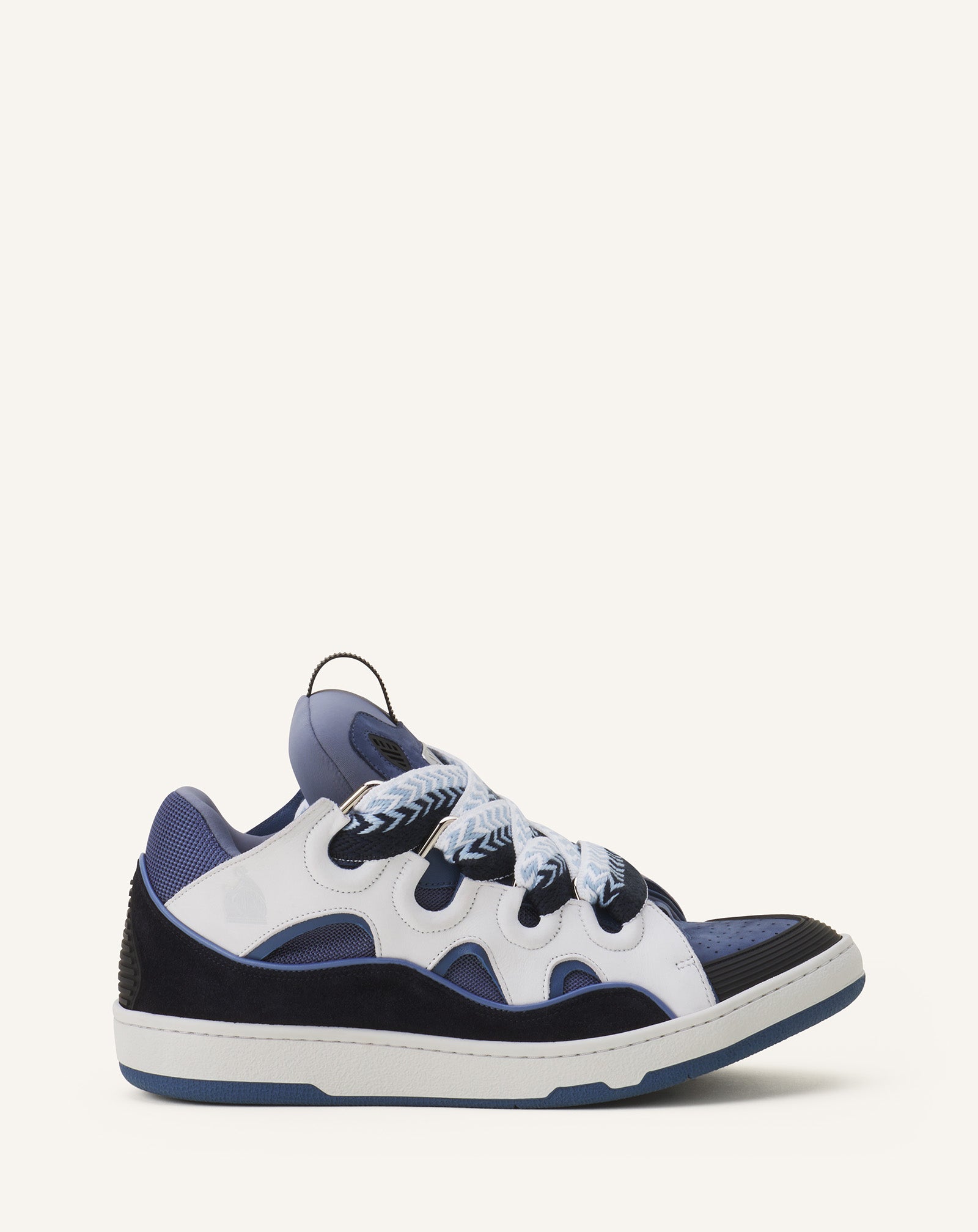 SNEAKERS CURBS EN CUIR