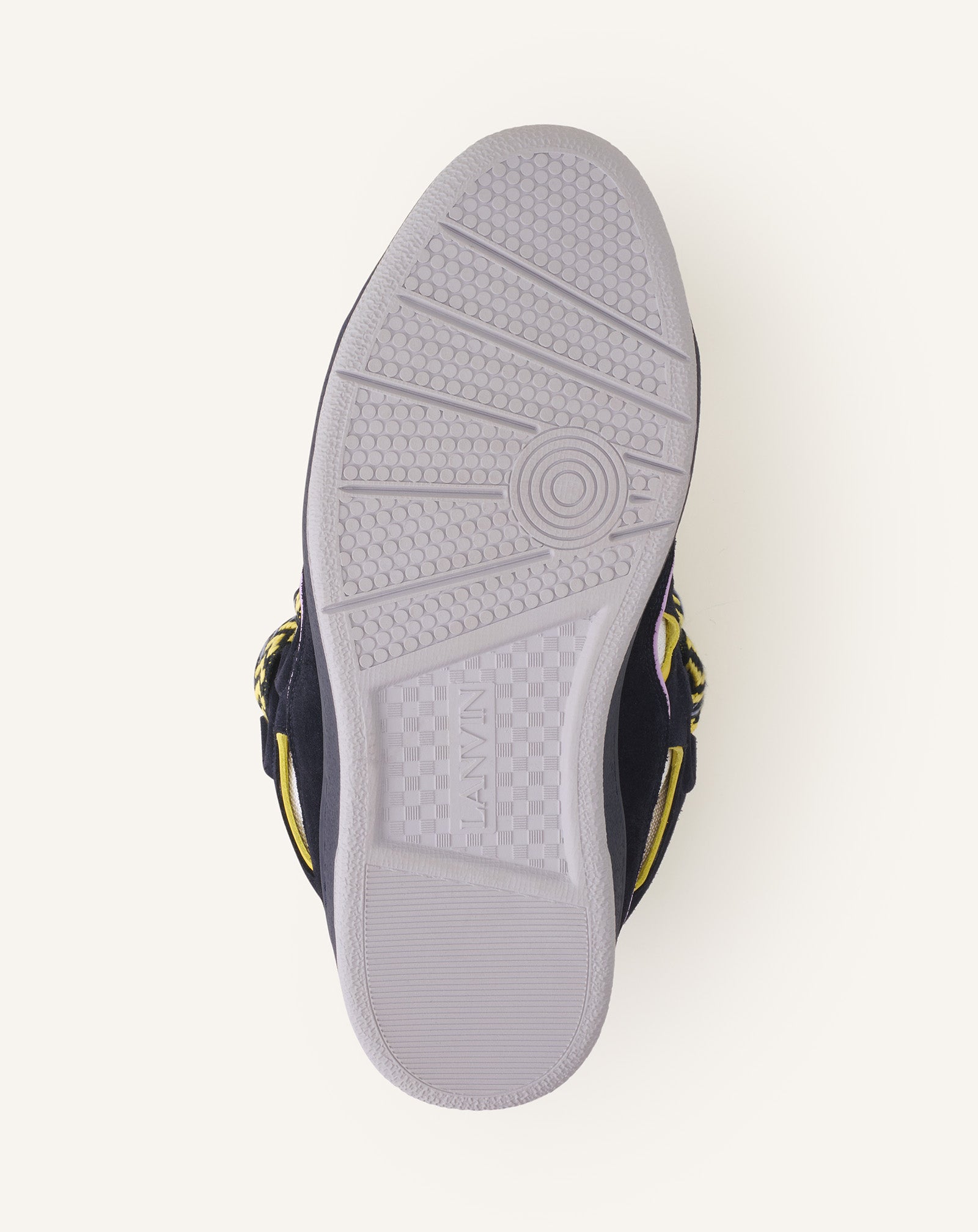 SNEAKERS CURB EN CUIR