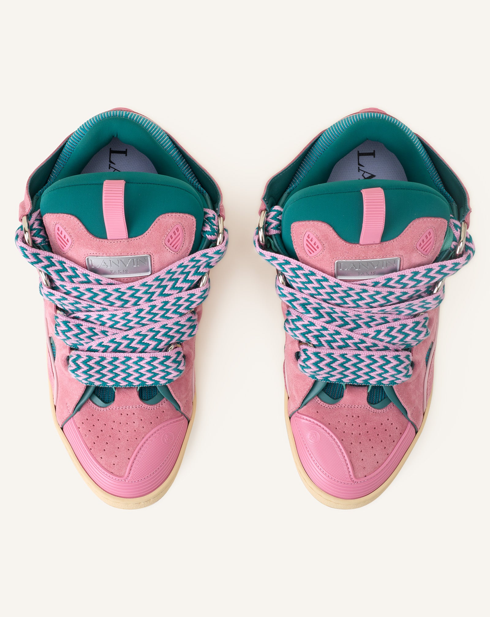 SNEAKERS CURB EN CUIR