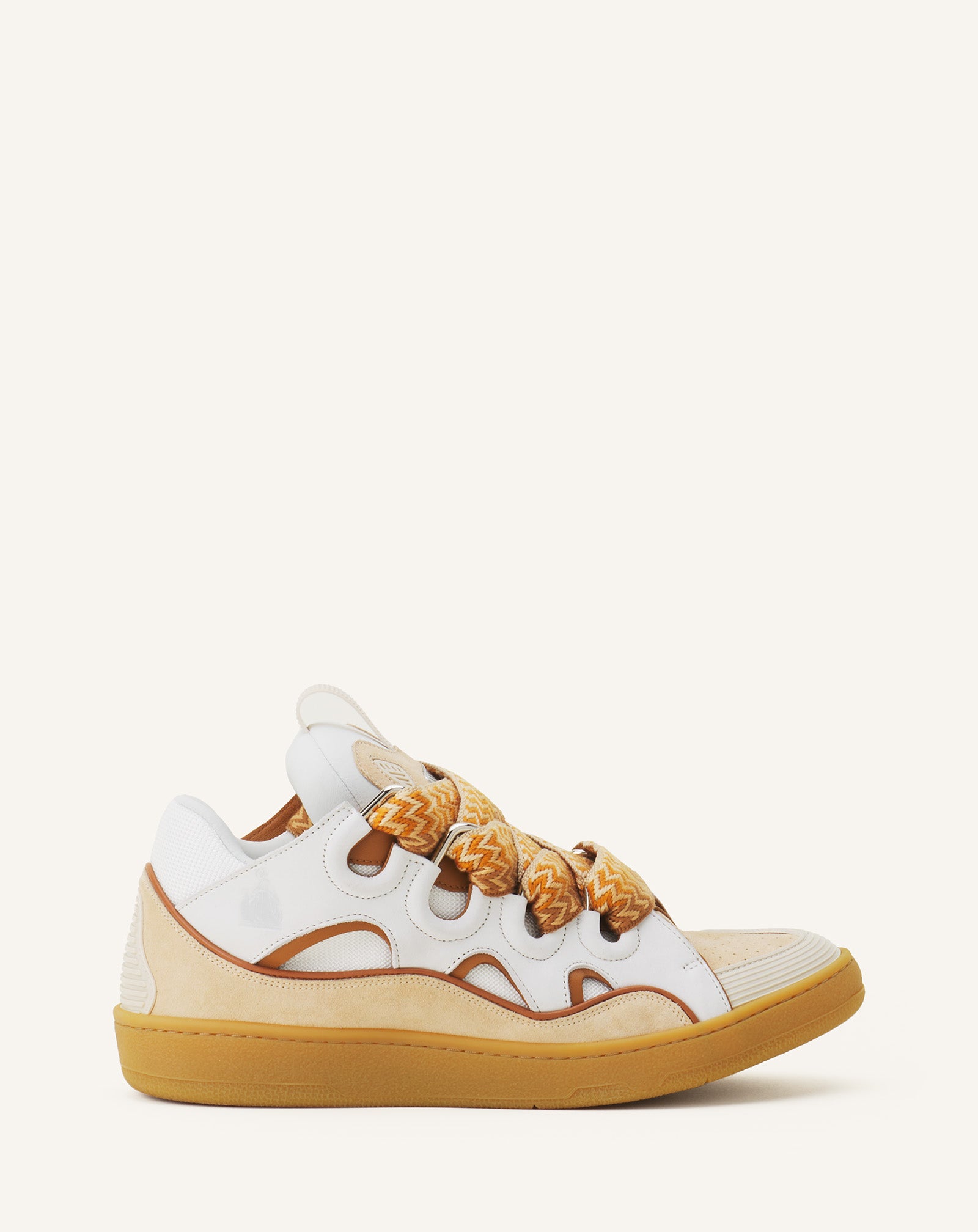 SNEAKERS CURBS EN CUIR