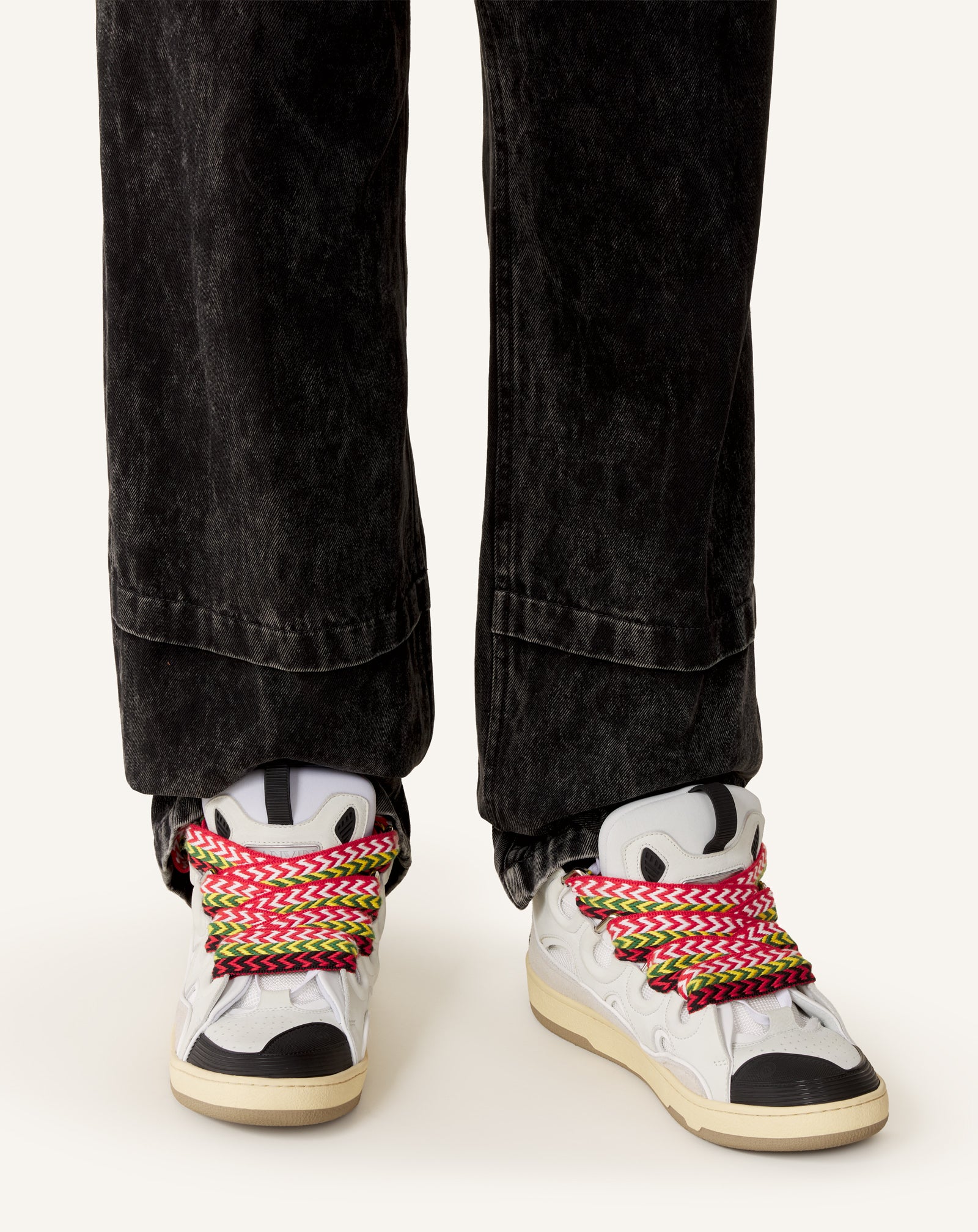 SNEAKERS CURB EN CUIR