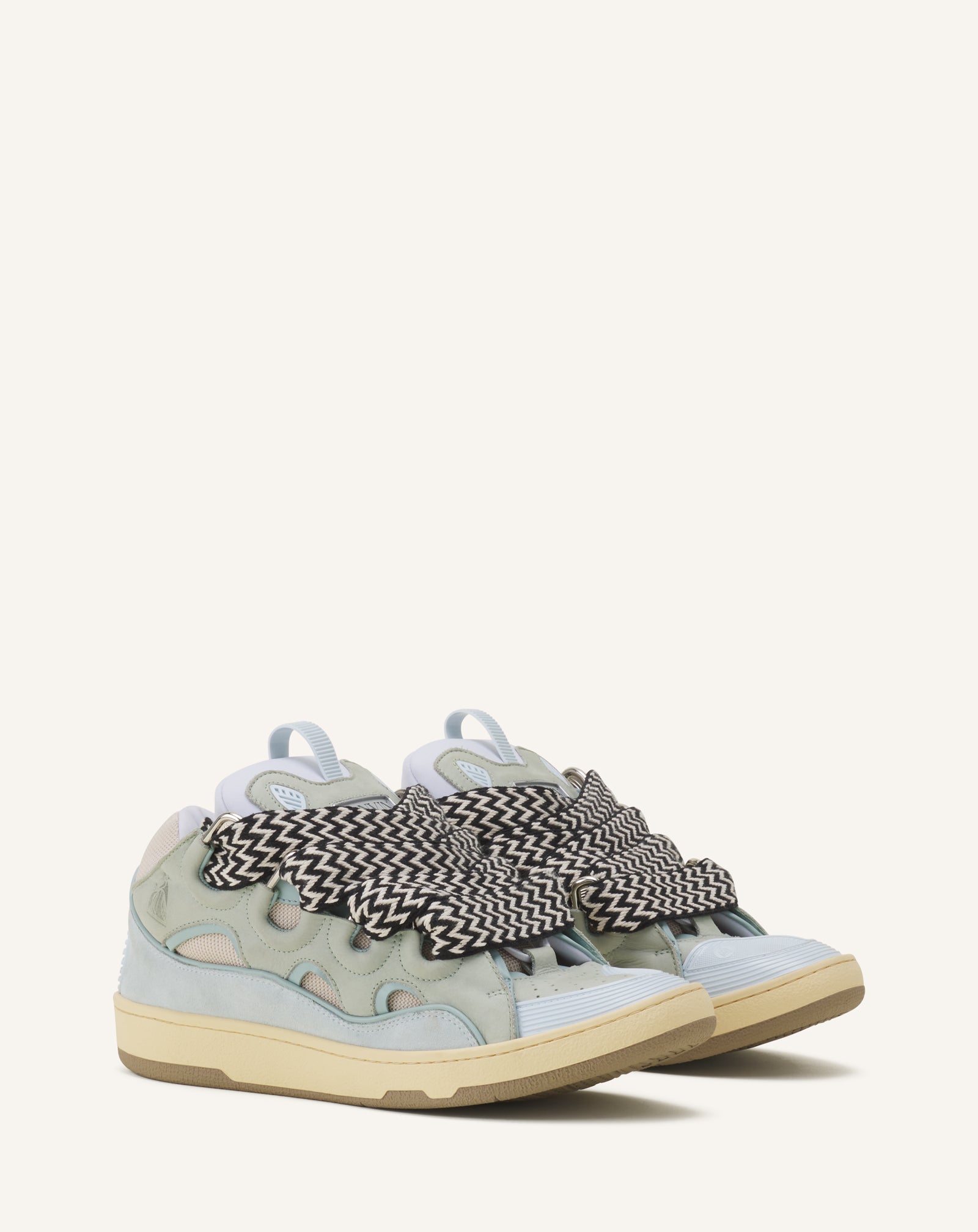 SNEAKERS CURB EN CUIR