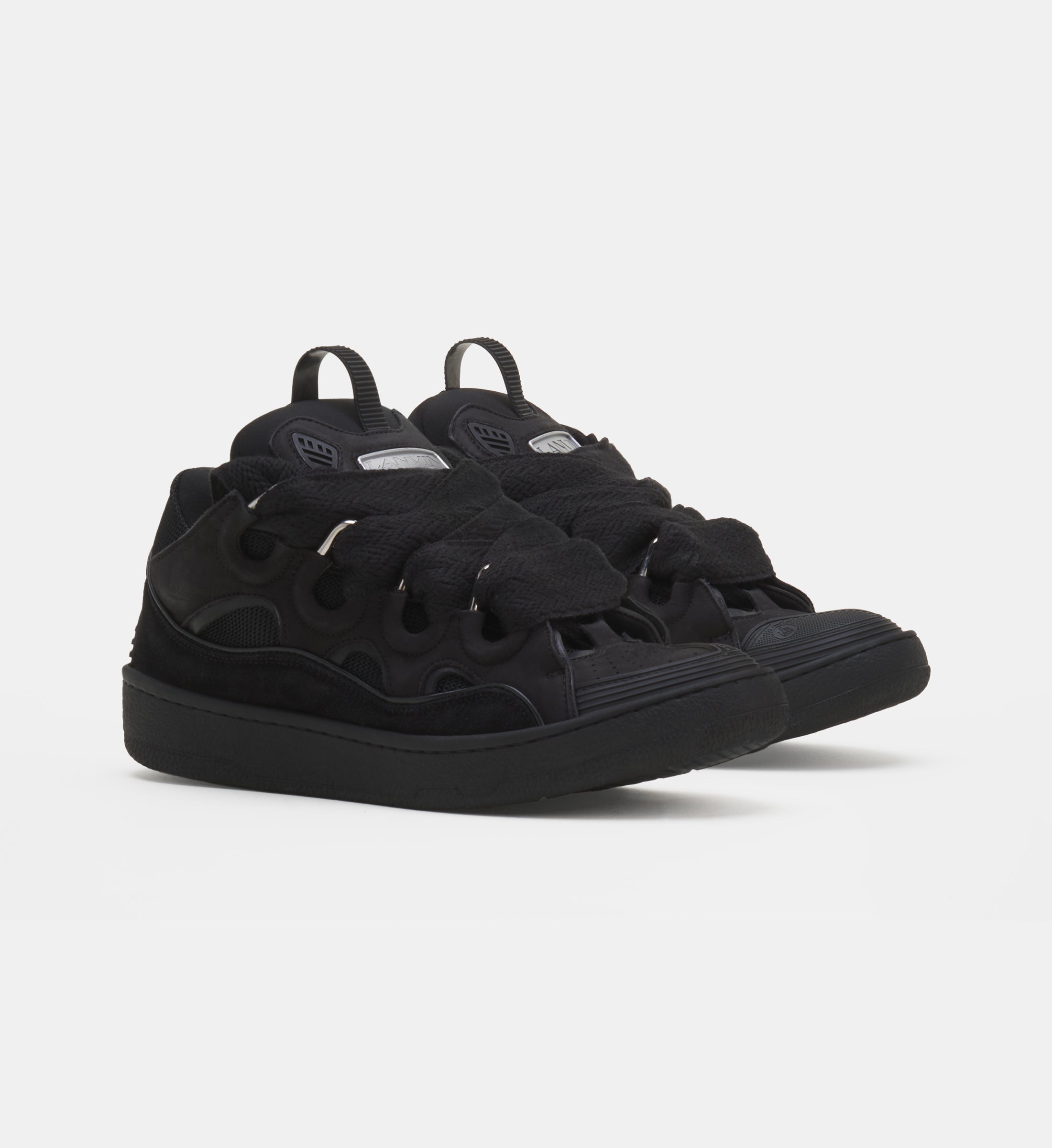 SNEAKERS CURB EN CUIR