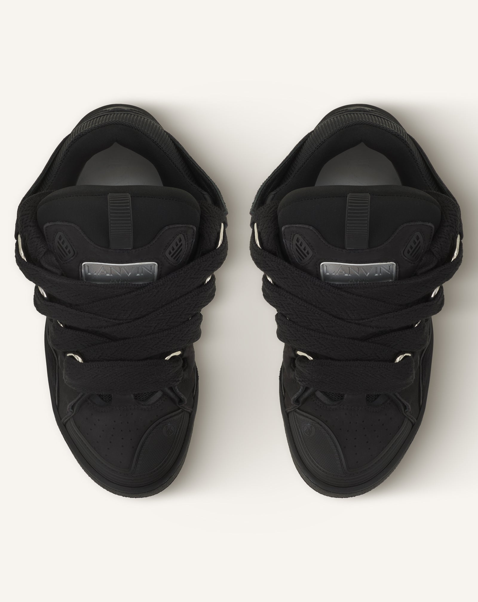 SNEAKERS CURB EN CUIR