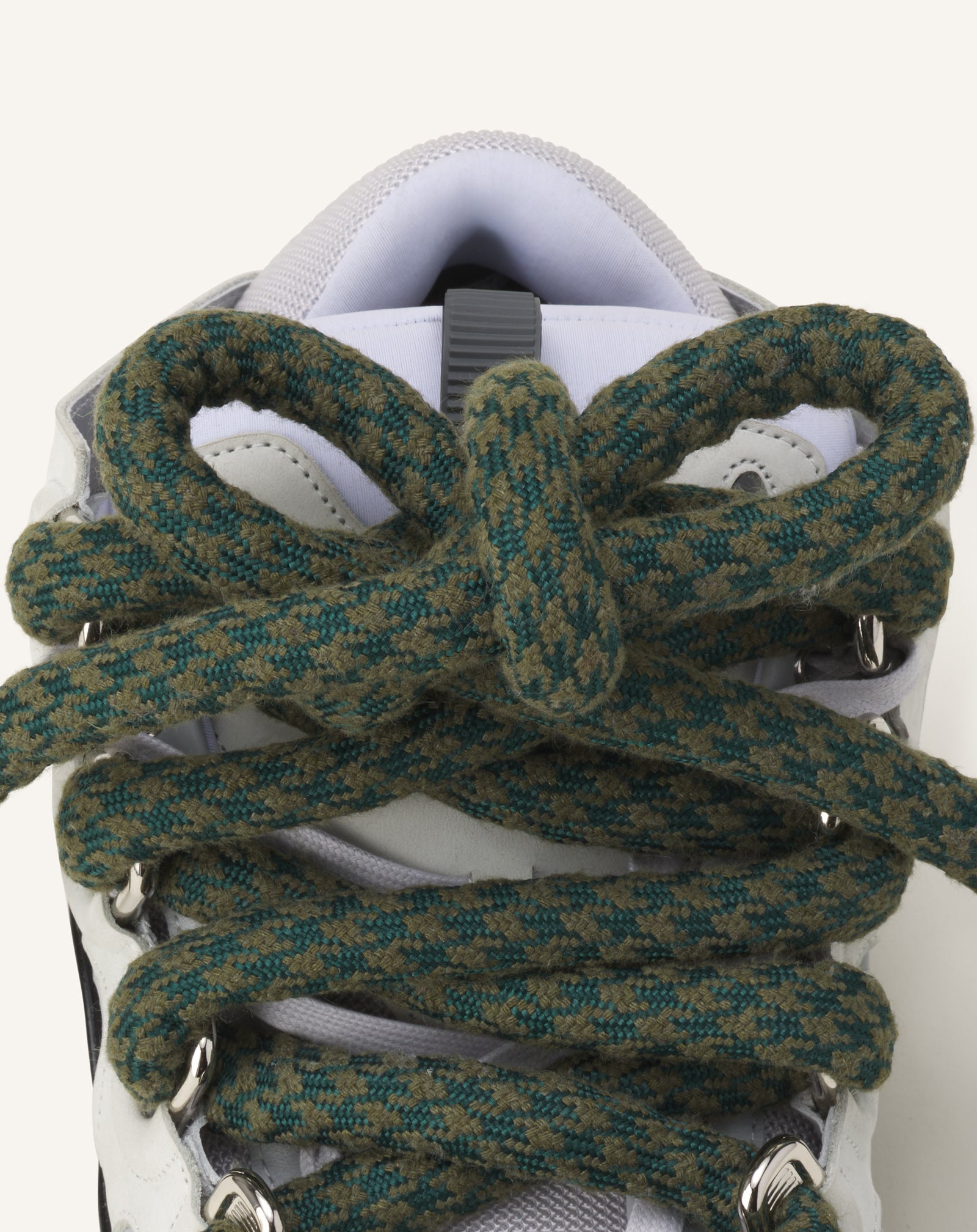 SNEAKERS CURB SNAKE EN CUIR GRIS