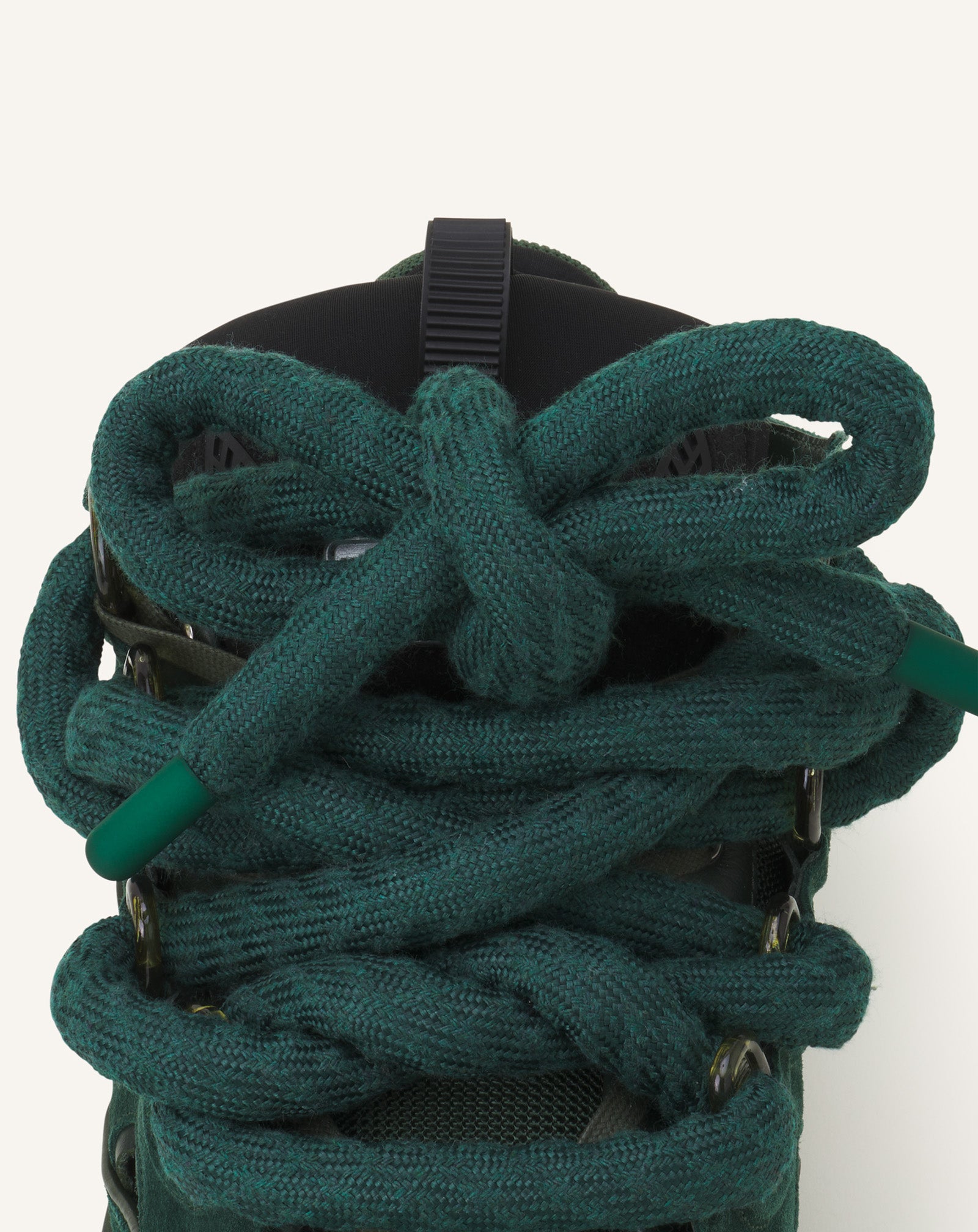 SNEAKERS CURB EN CUIR LACETS SNAKE