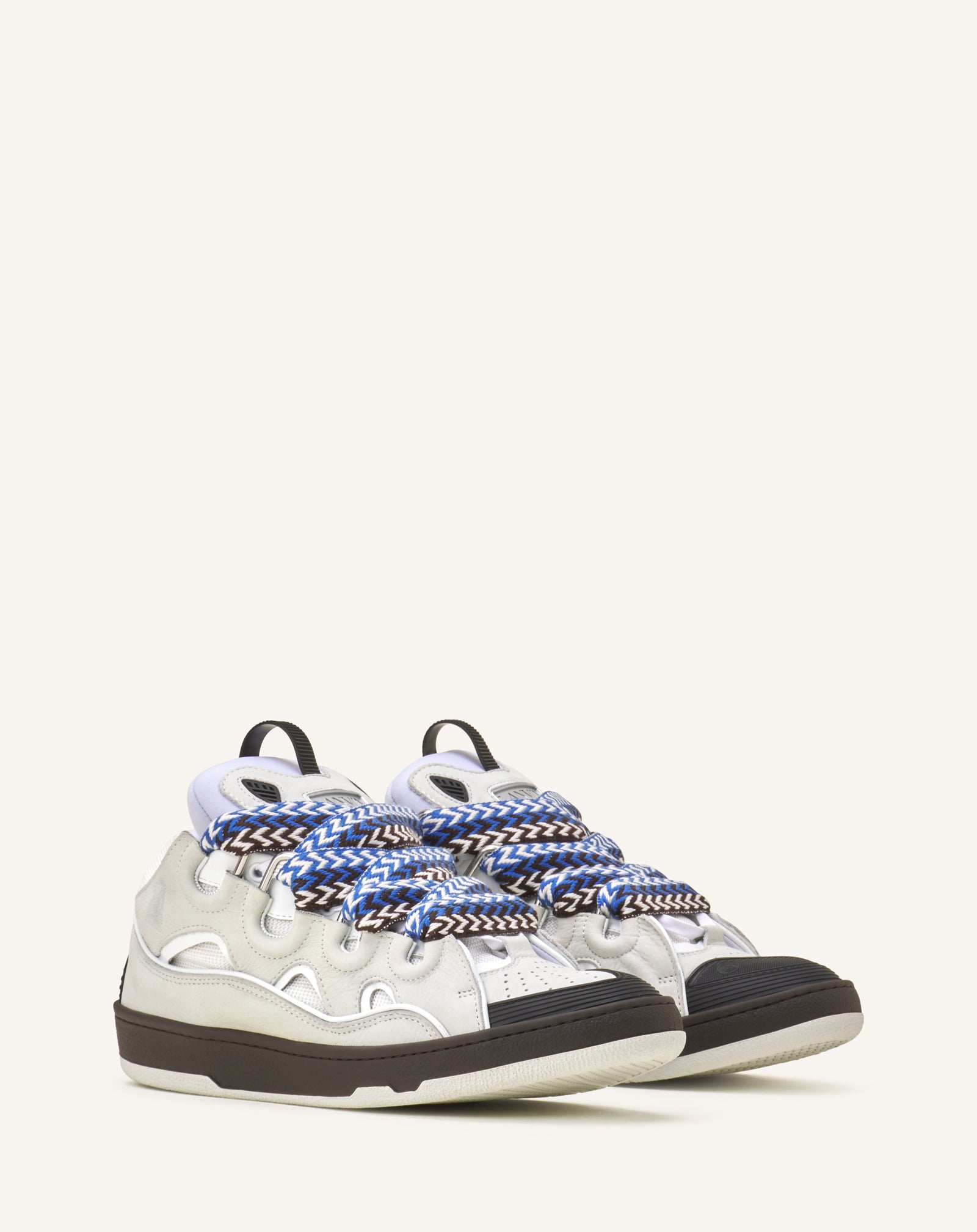 CURB BICO SNEAKERS IN LEATHER