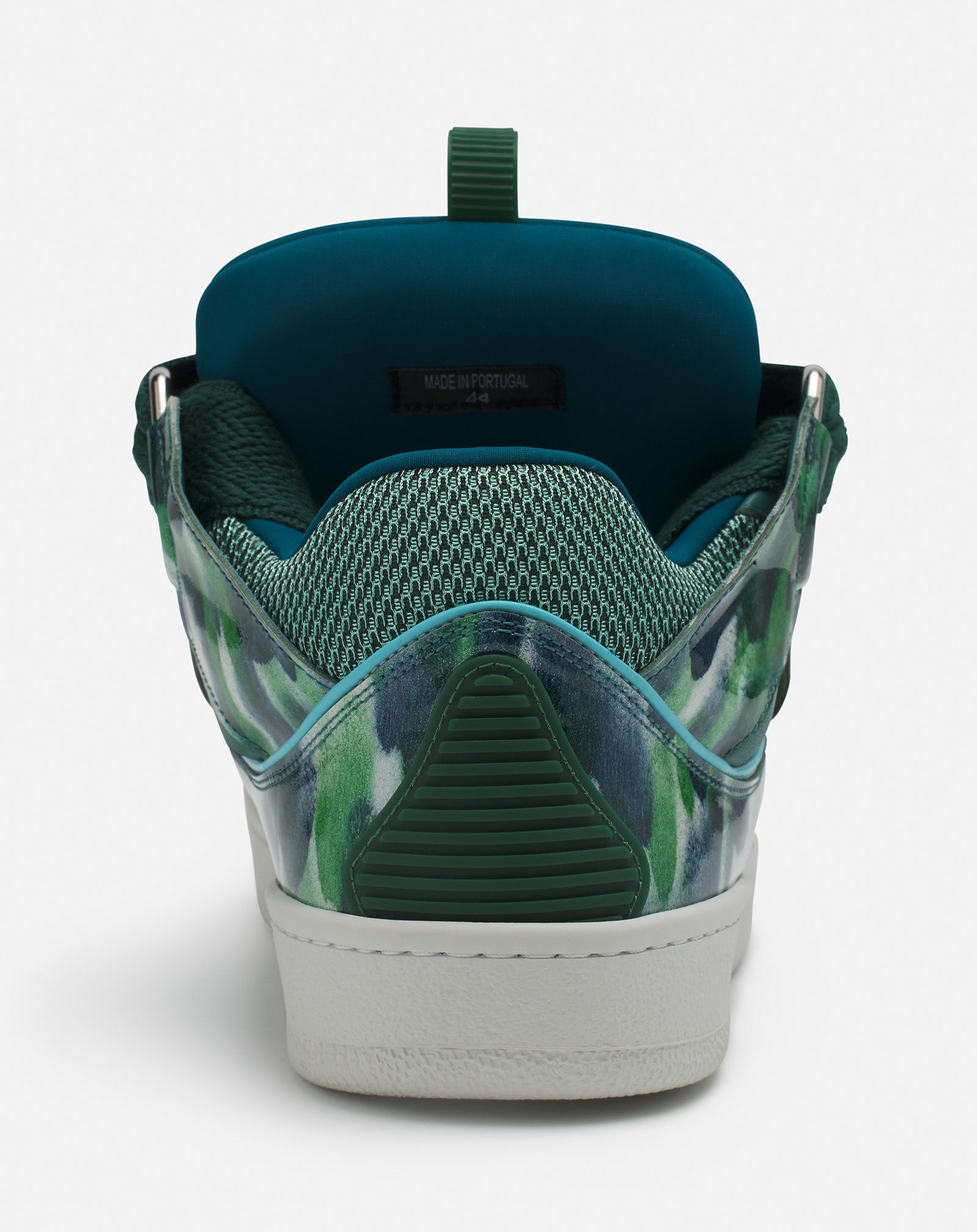SNEAKERS CURB EN CUIR À PAILLETTES