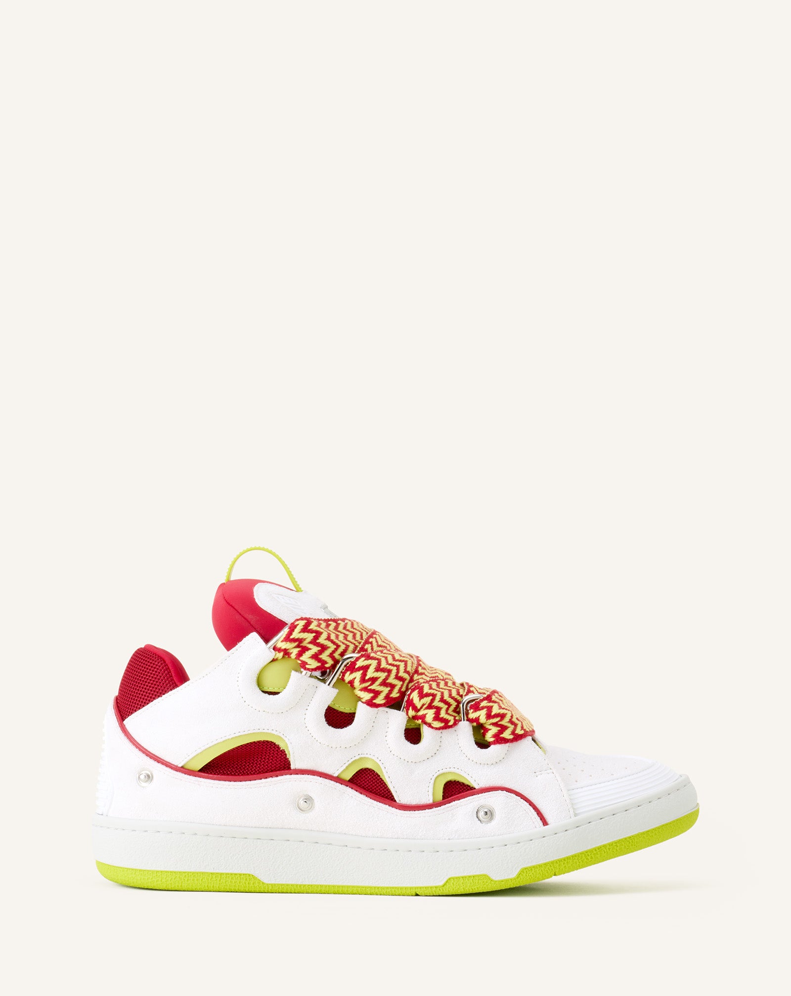 SNEAKERS URBAN CURB EN CUIR À PATCH