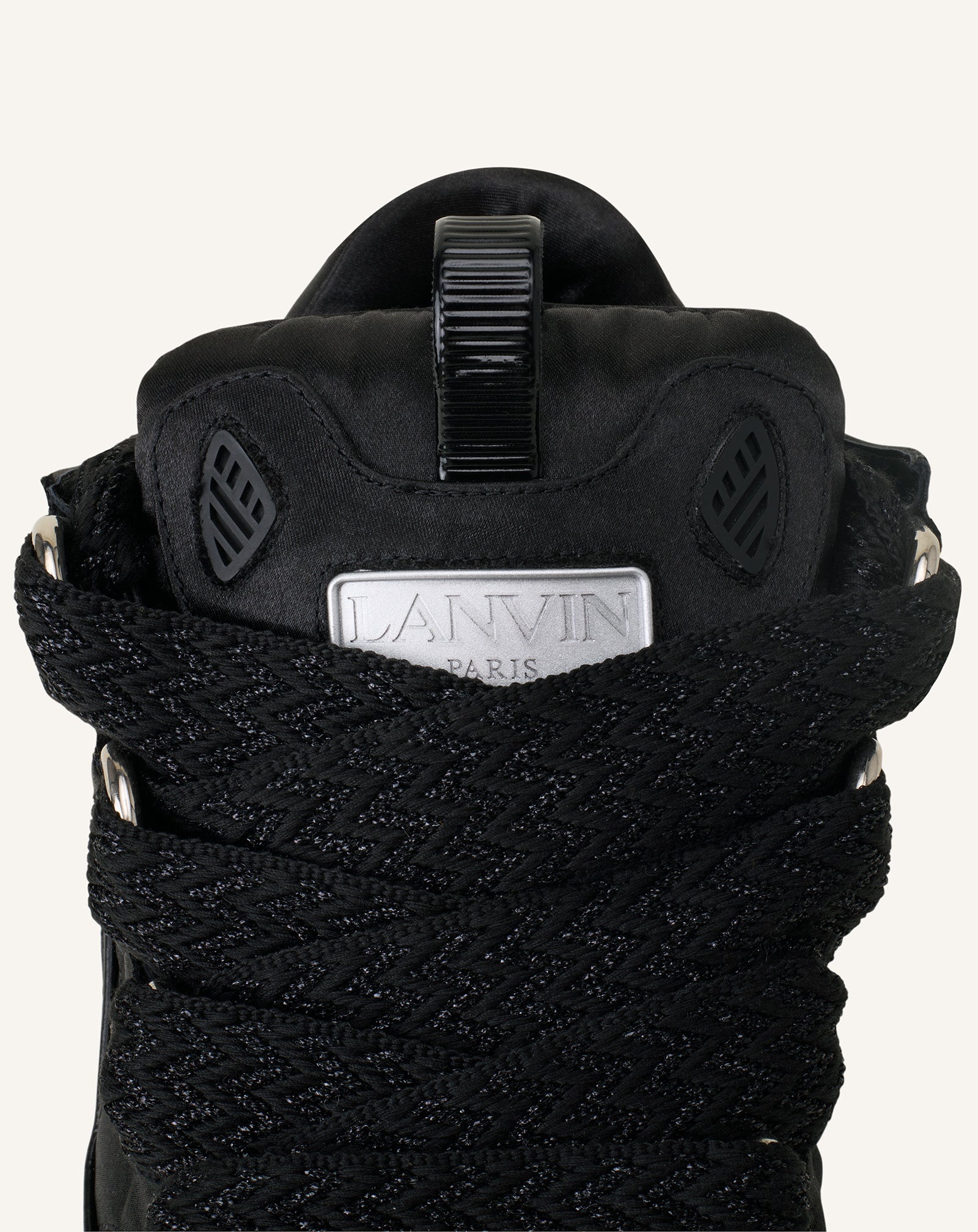 SNEAKERS CURB EN SATIN