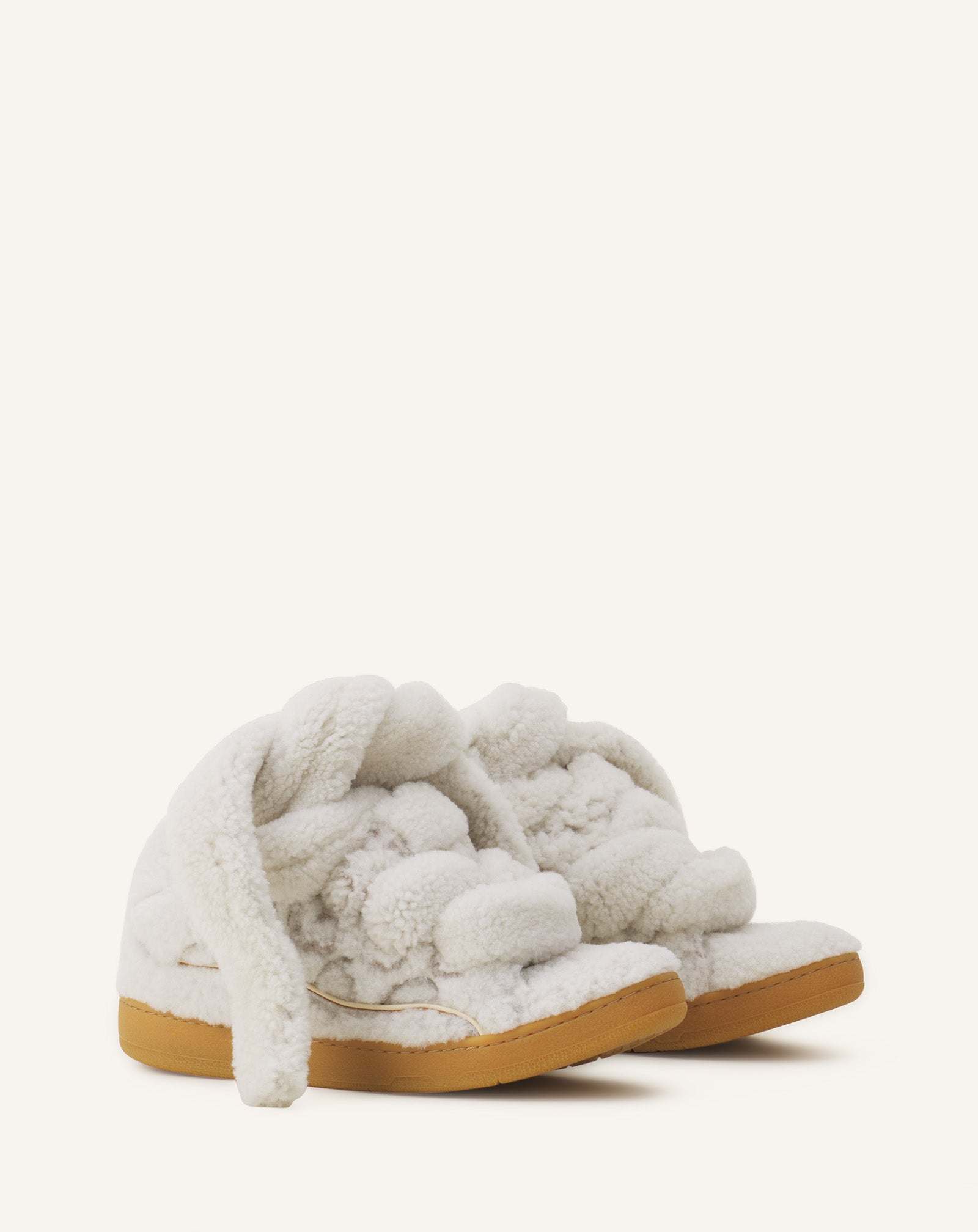 CURB SNEAKERS EN SHEARLING