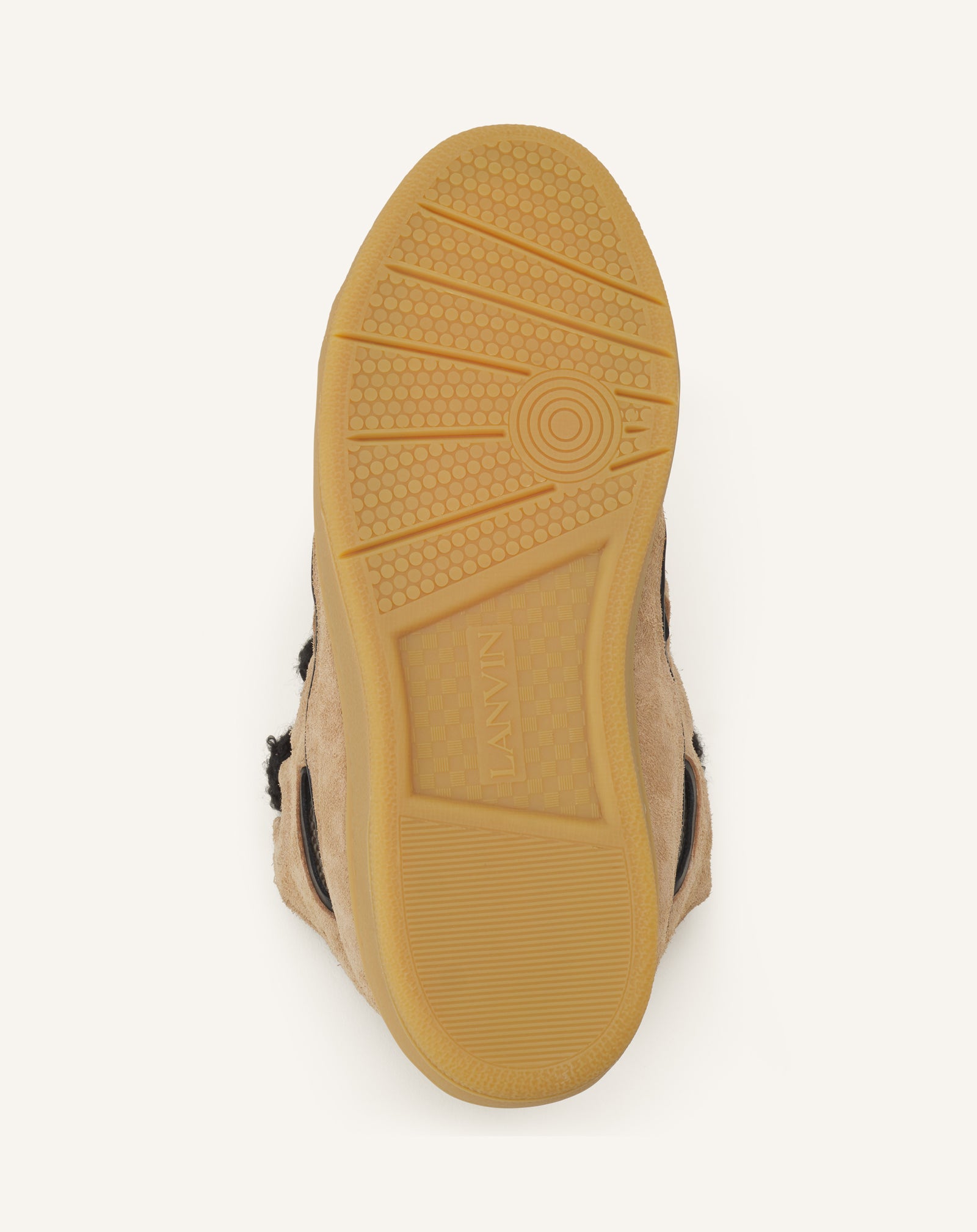 CURB SNEAKERS EN SUEDE LACETS MAILLE