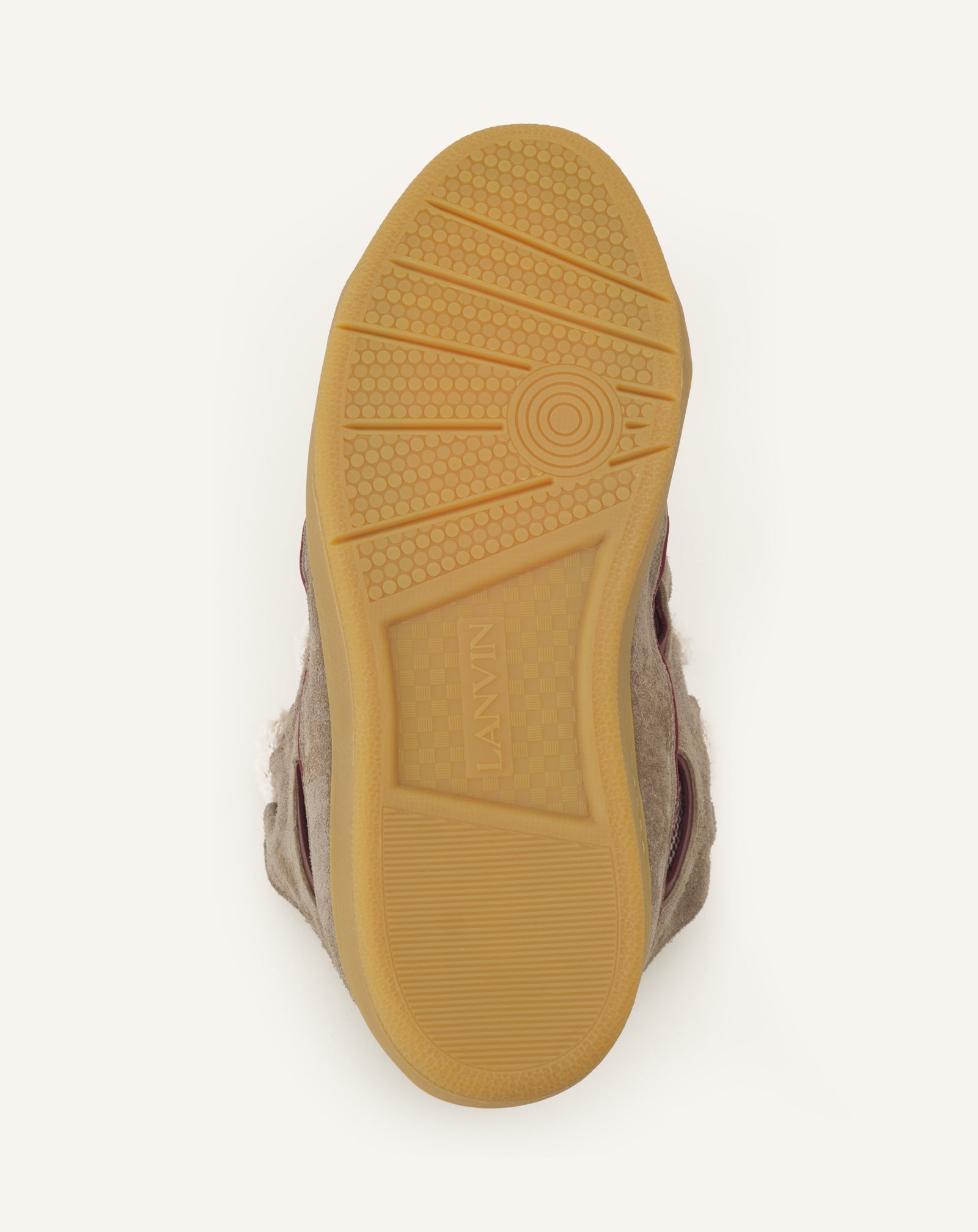 CURB SNEAKERS EN SUEDE LACETS MAILLE