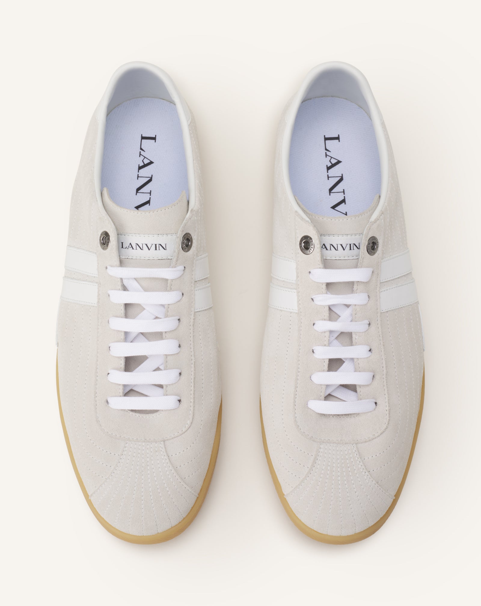White Sneakers Glen 2.0 In Leather | Lanvin