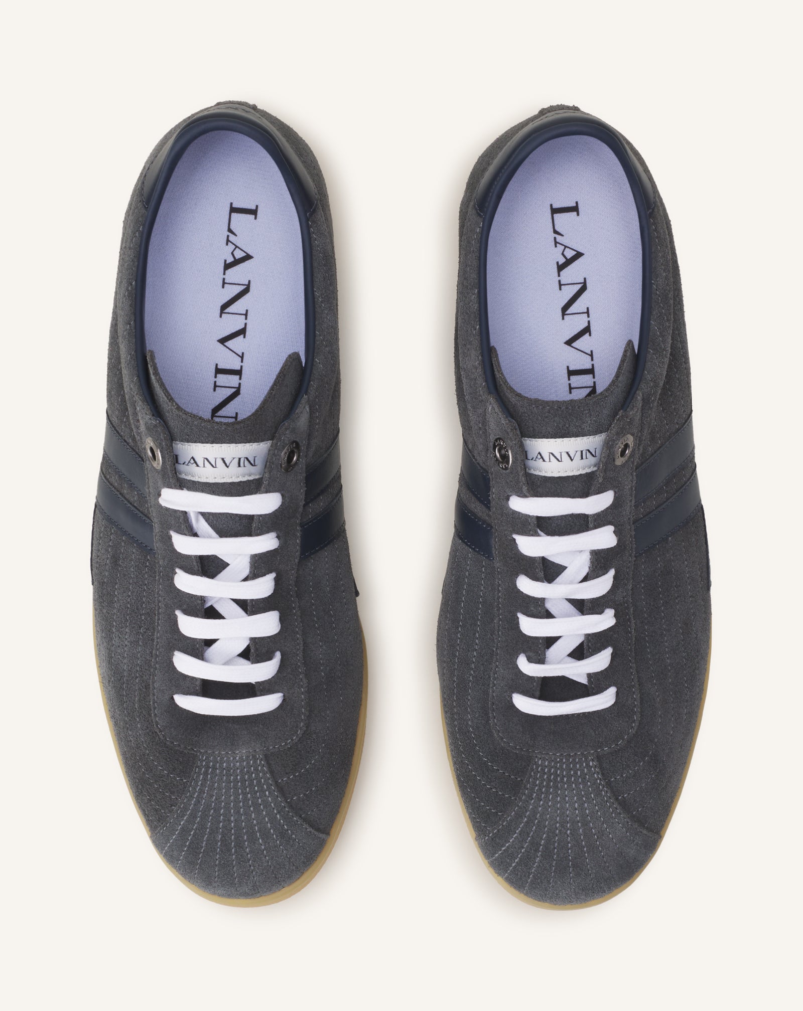 SNEAKERS GLEN 2.0 EN CUIR GRIS