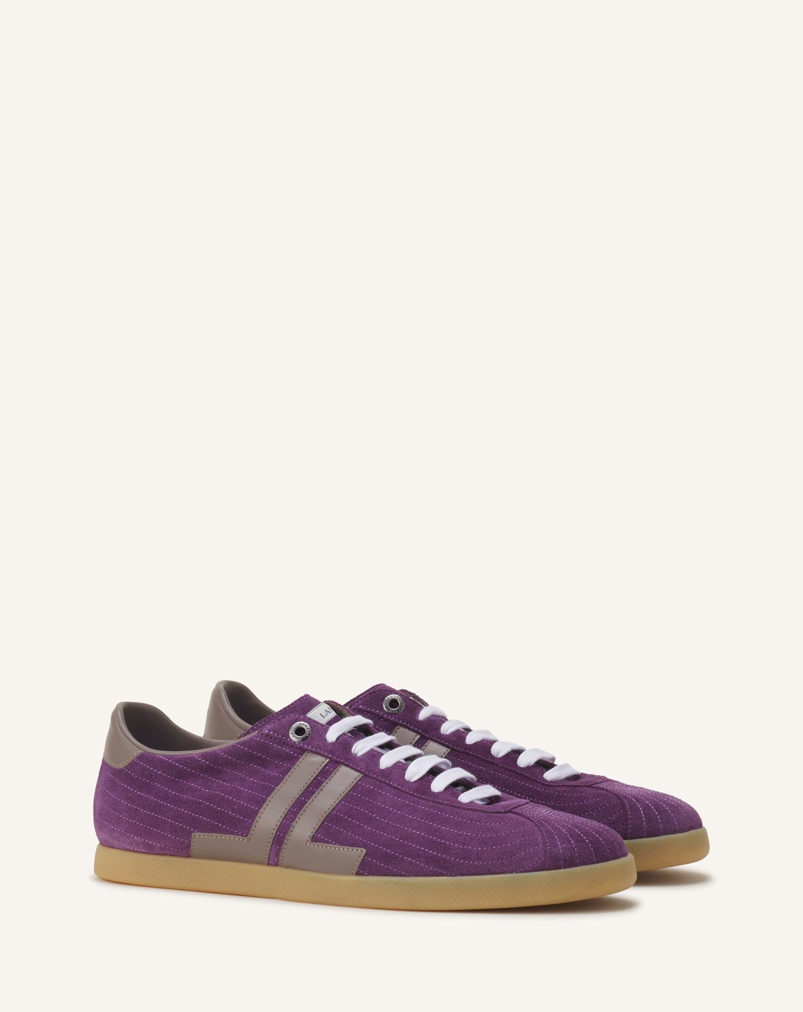 SNEAKERS GLEN 2.0 EN CUIR VIOLET
