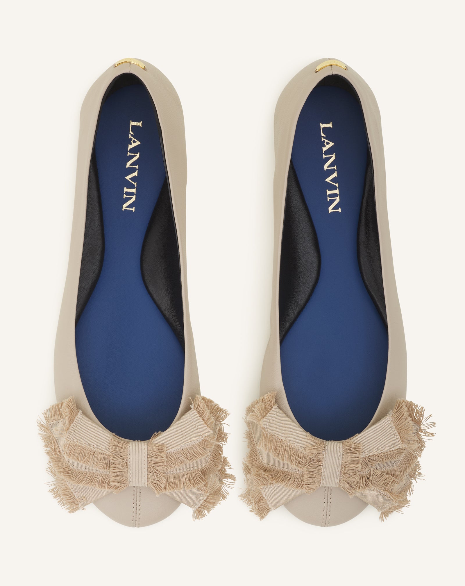 LA BALLERINE NOEUD BEIGE