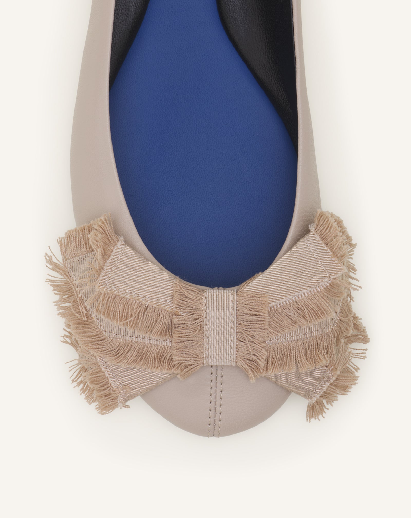 LA BALLERINE NOEUD BEIGE