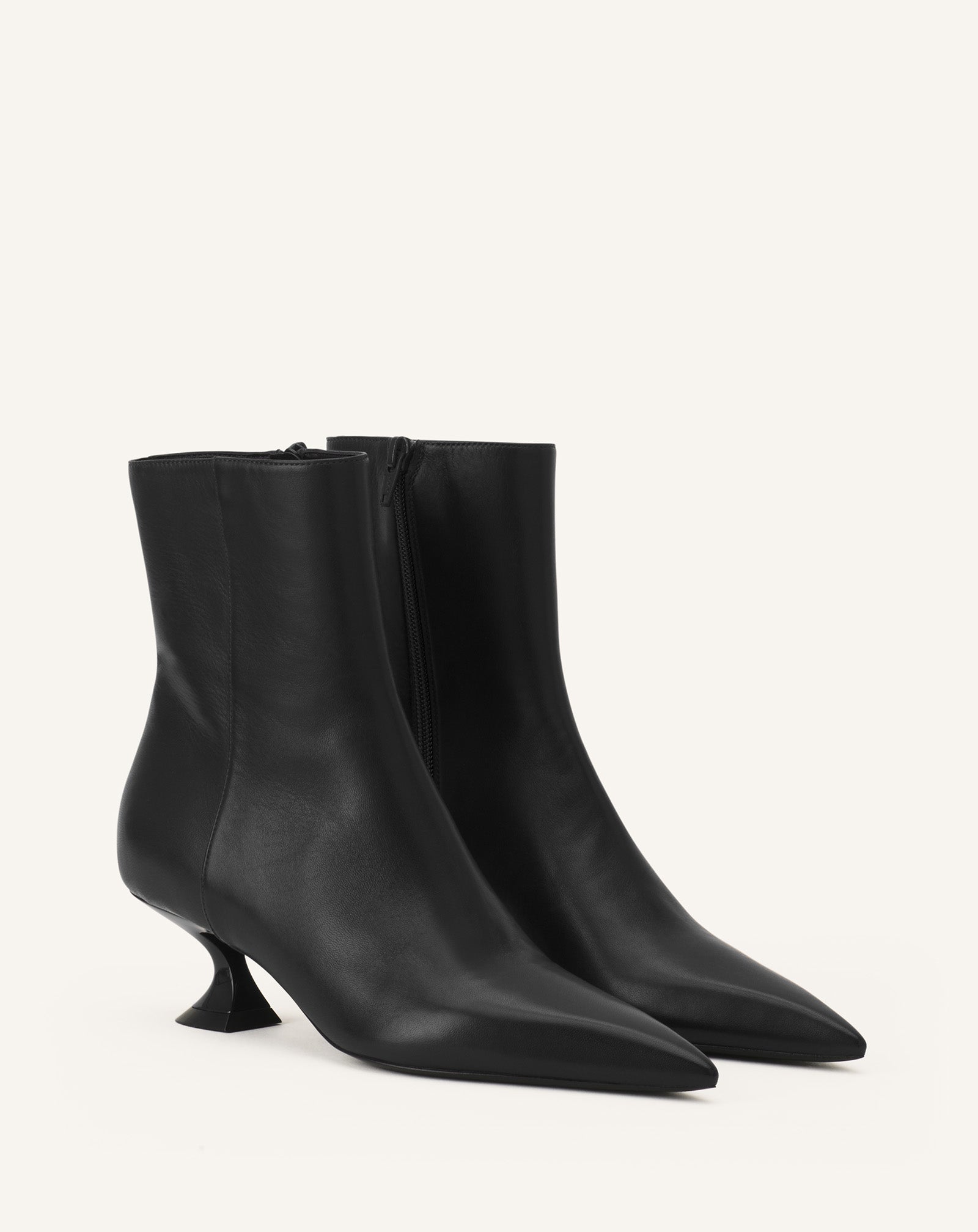 BOTTINE MIDNIGHT STEP EN CUIR