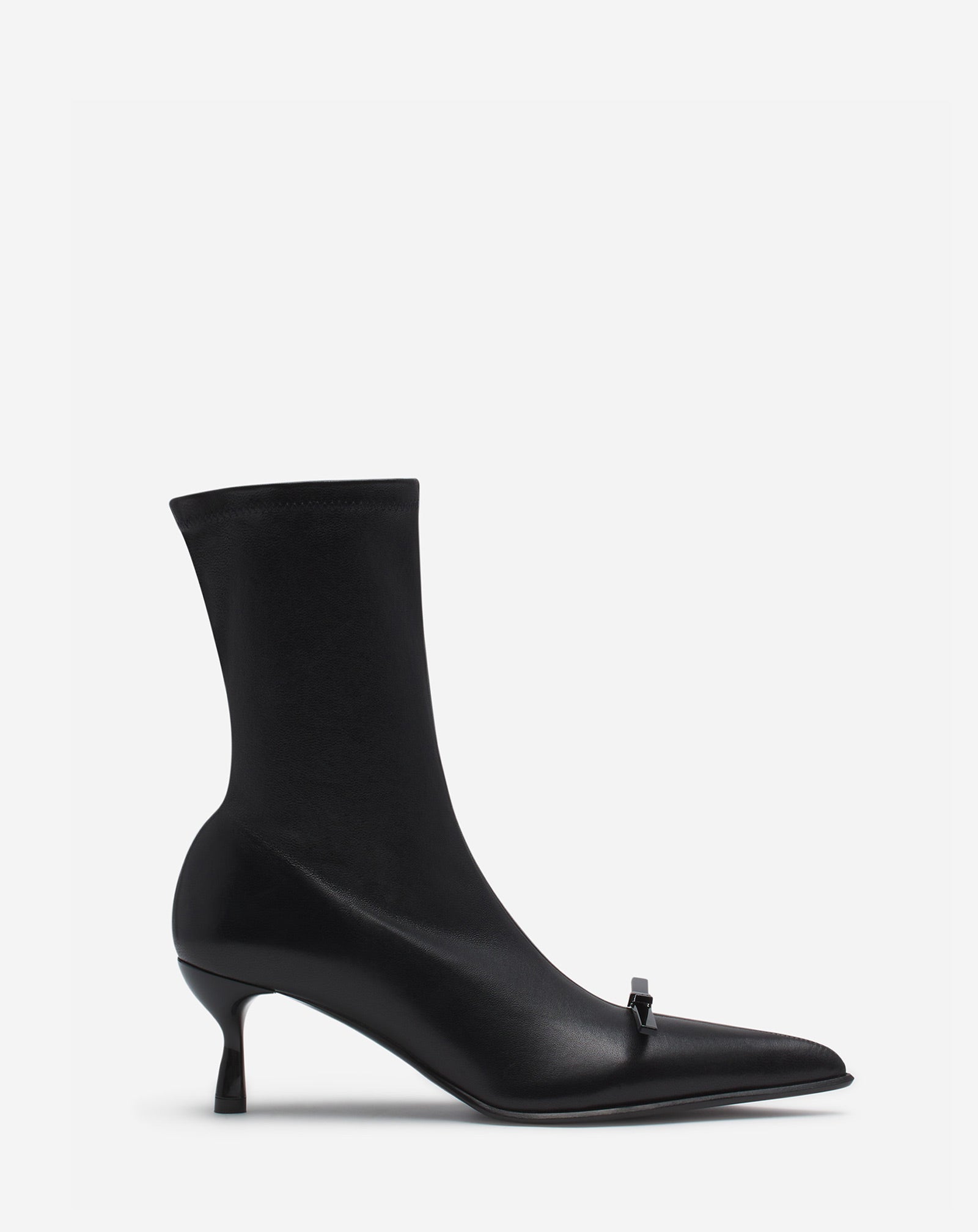 BOTTINES LANVIN BOW EN CUIR