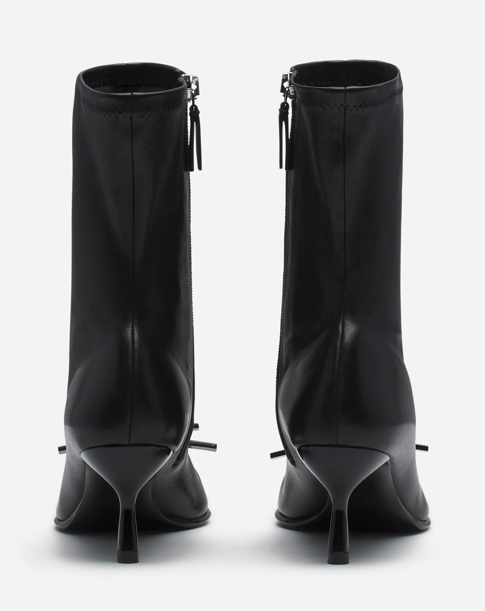 BOTTINES LANVIN BOW EN CUIR