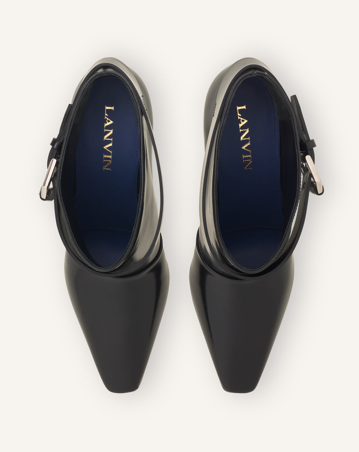 BOTTINE MYSTIQUE EN CUIR VERNIS NOIR