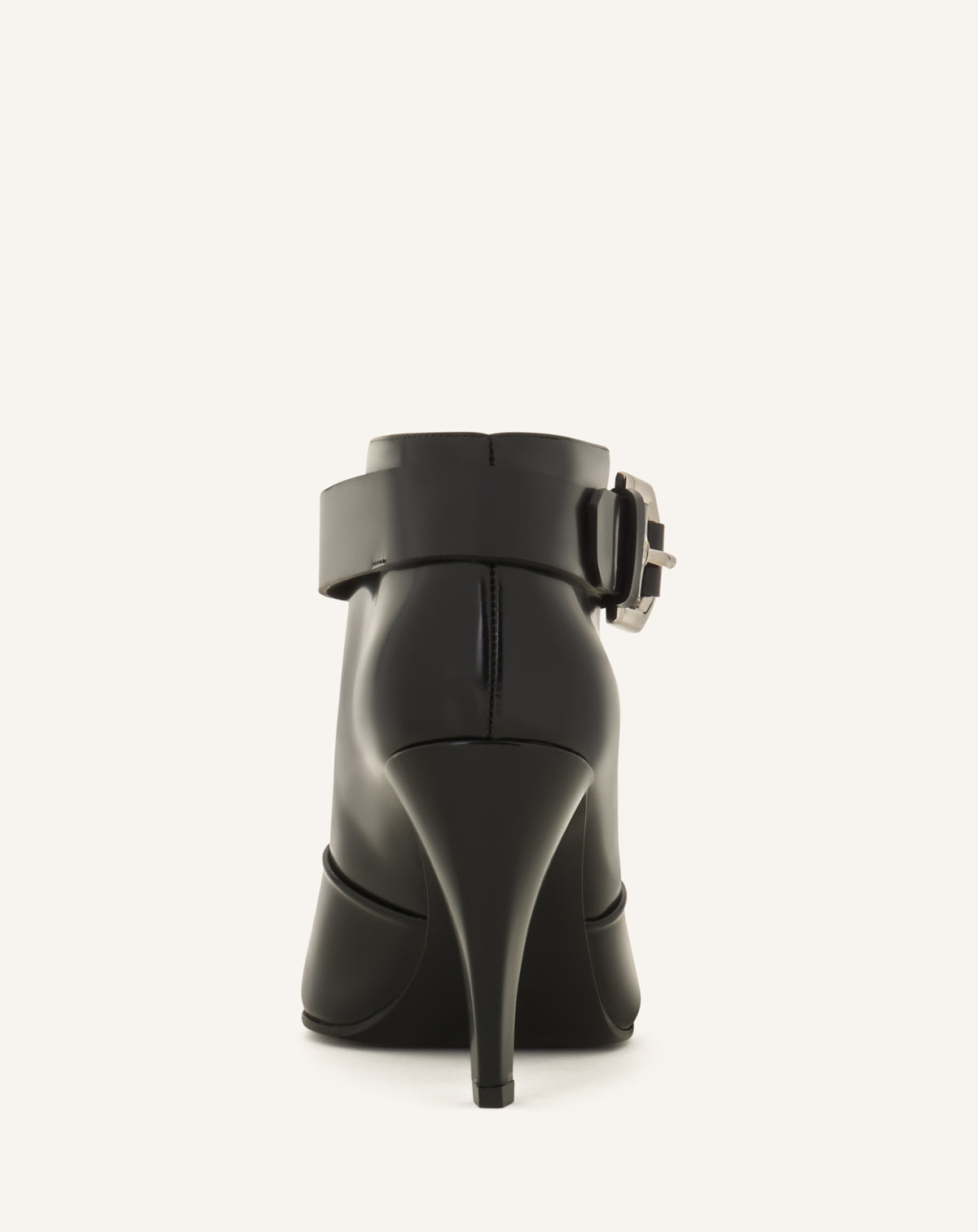 BOTTINE MYSTIQUE EN CUIR VERNIS NOIR