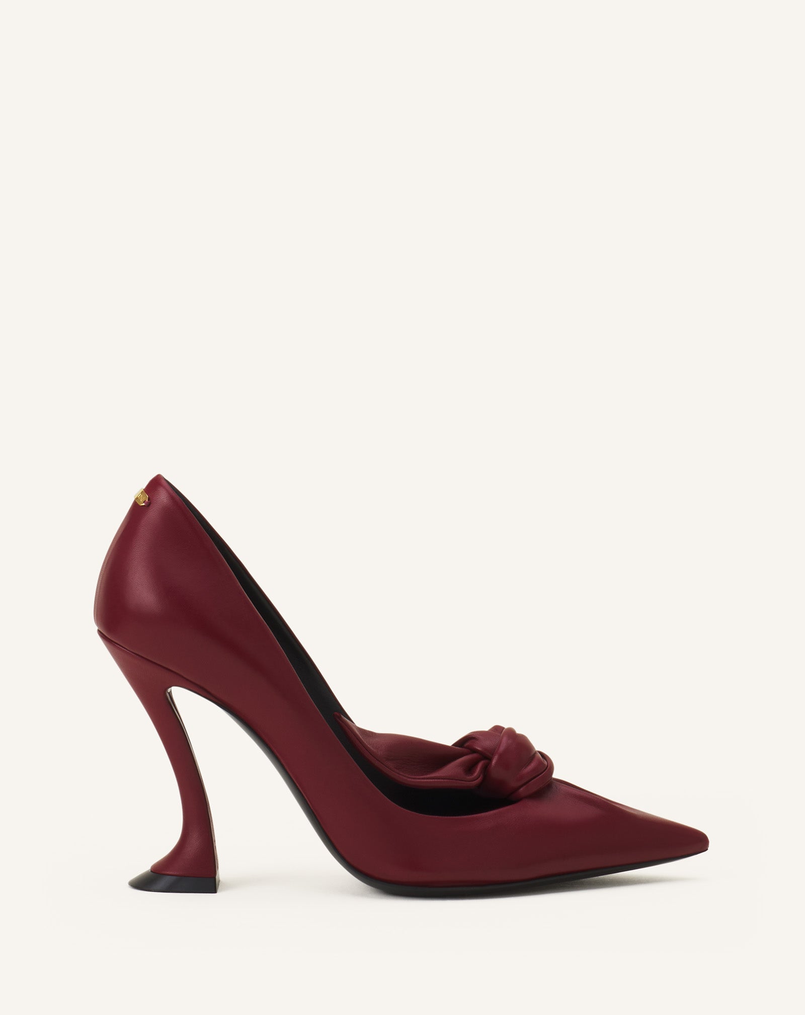 ESCARPIN MIDNIGHT STEP NOEUD EN CUIR