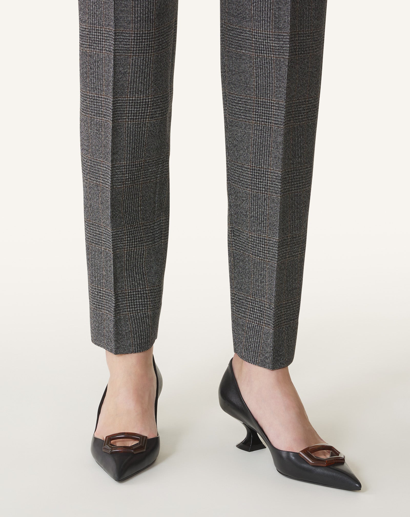 ESCARPIN À BOUCLE MIDNIGHT STEP EN CUIR