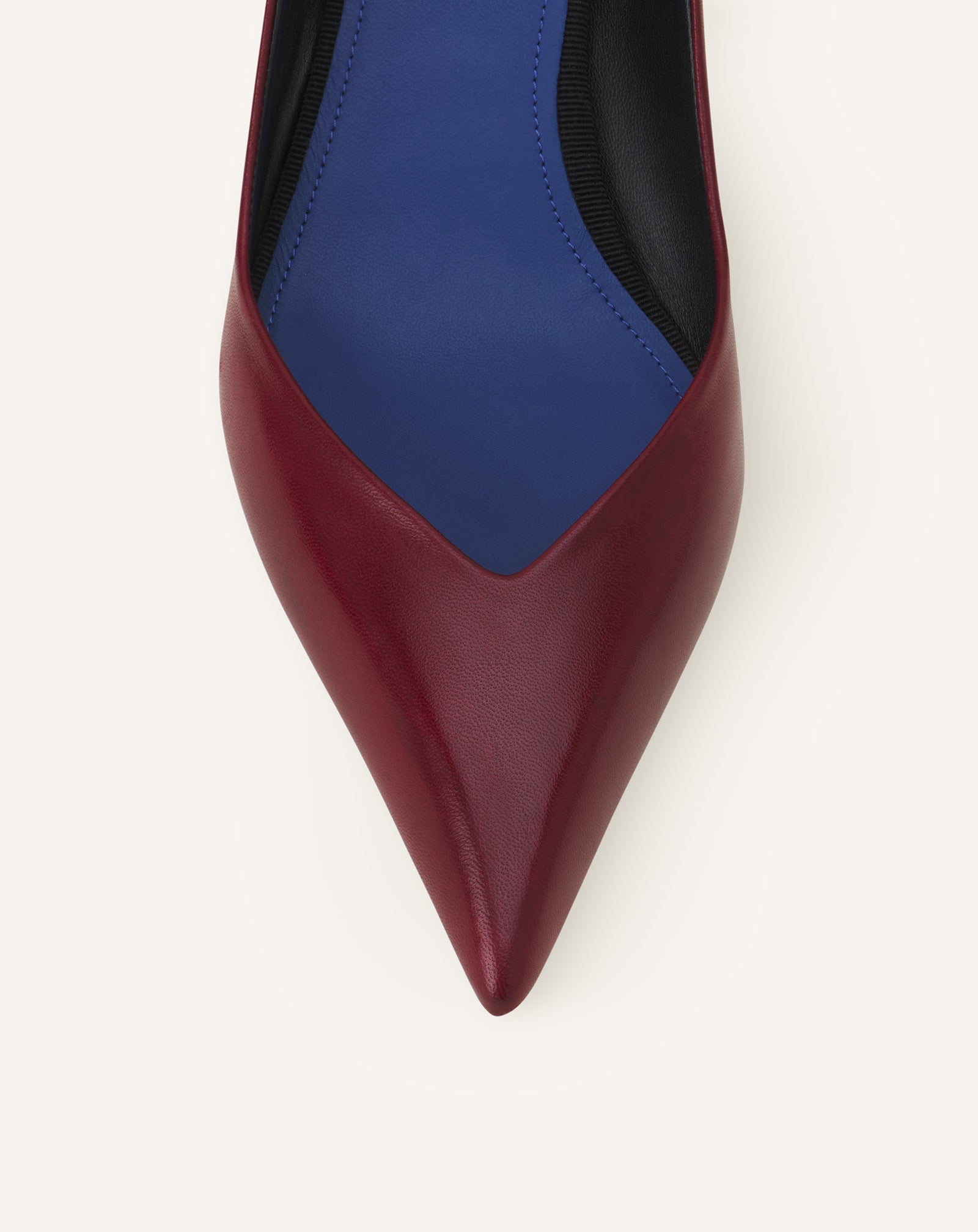 ESCARPIN MIDNIGHT STEP EN CUIR MARRON