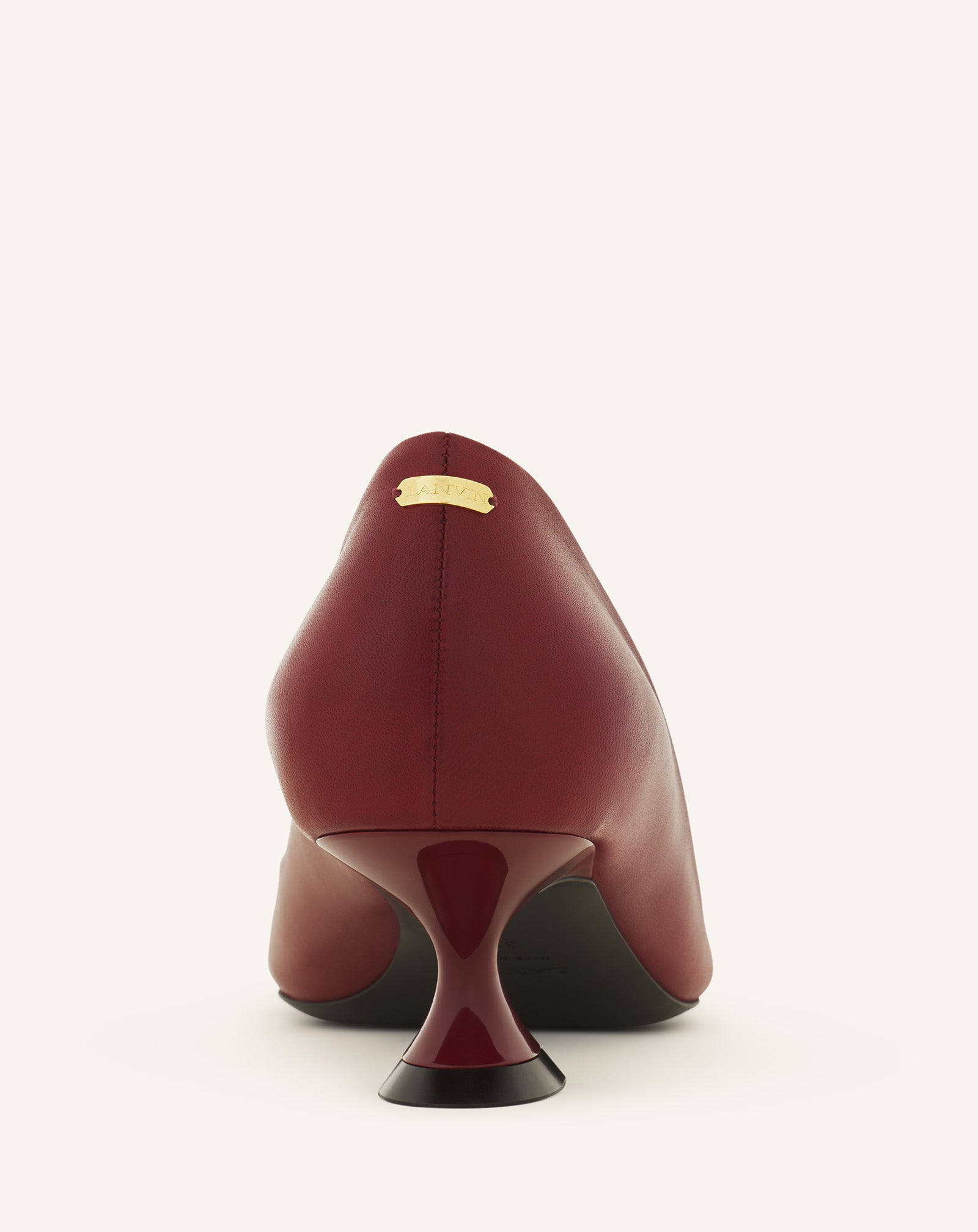 ESCARPIN MIDNIGHT STEP EN CUIR MARRON