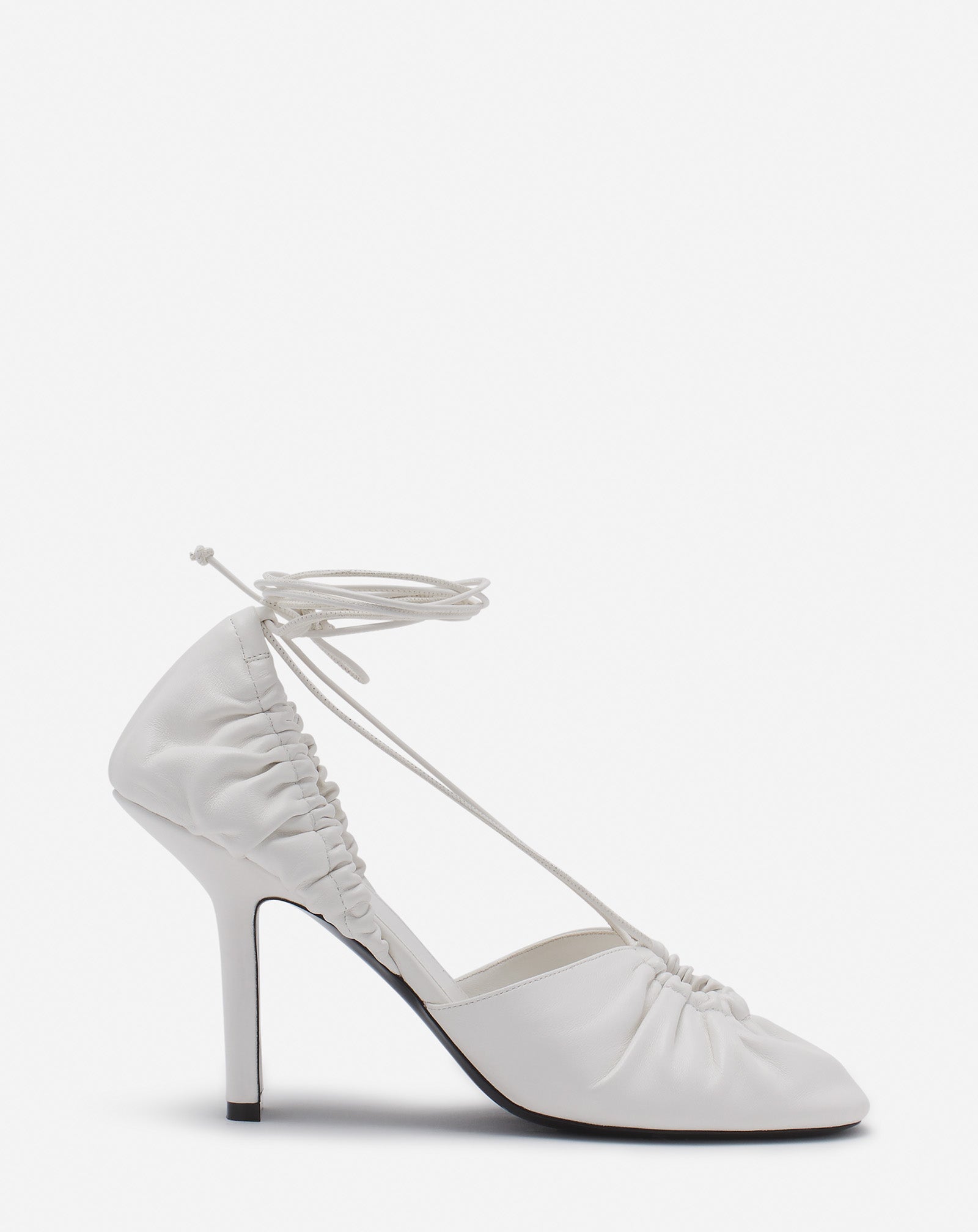 ESCARPINS À LACETS MESURE EN CUIR