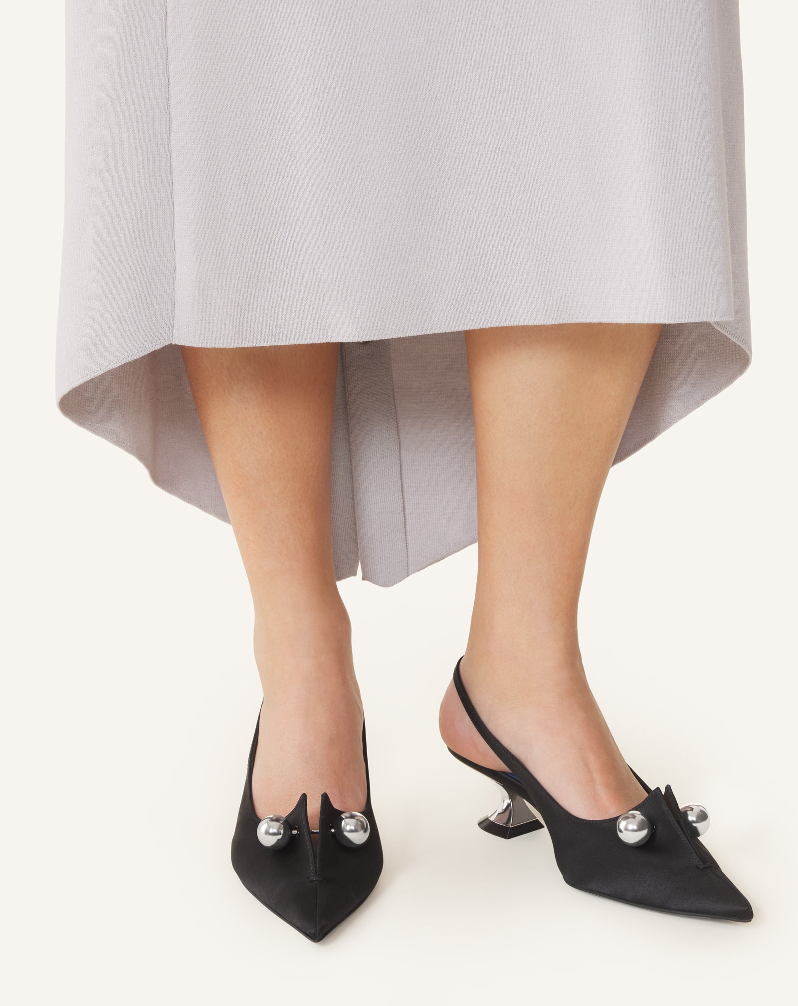 SLINGBACK AFFINITY NOIR