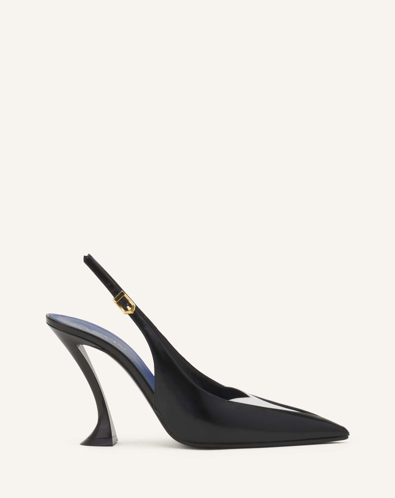 SLINGBACK SERENADE EN CUIR