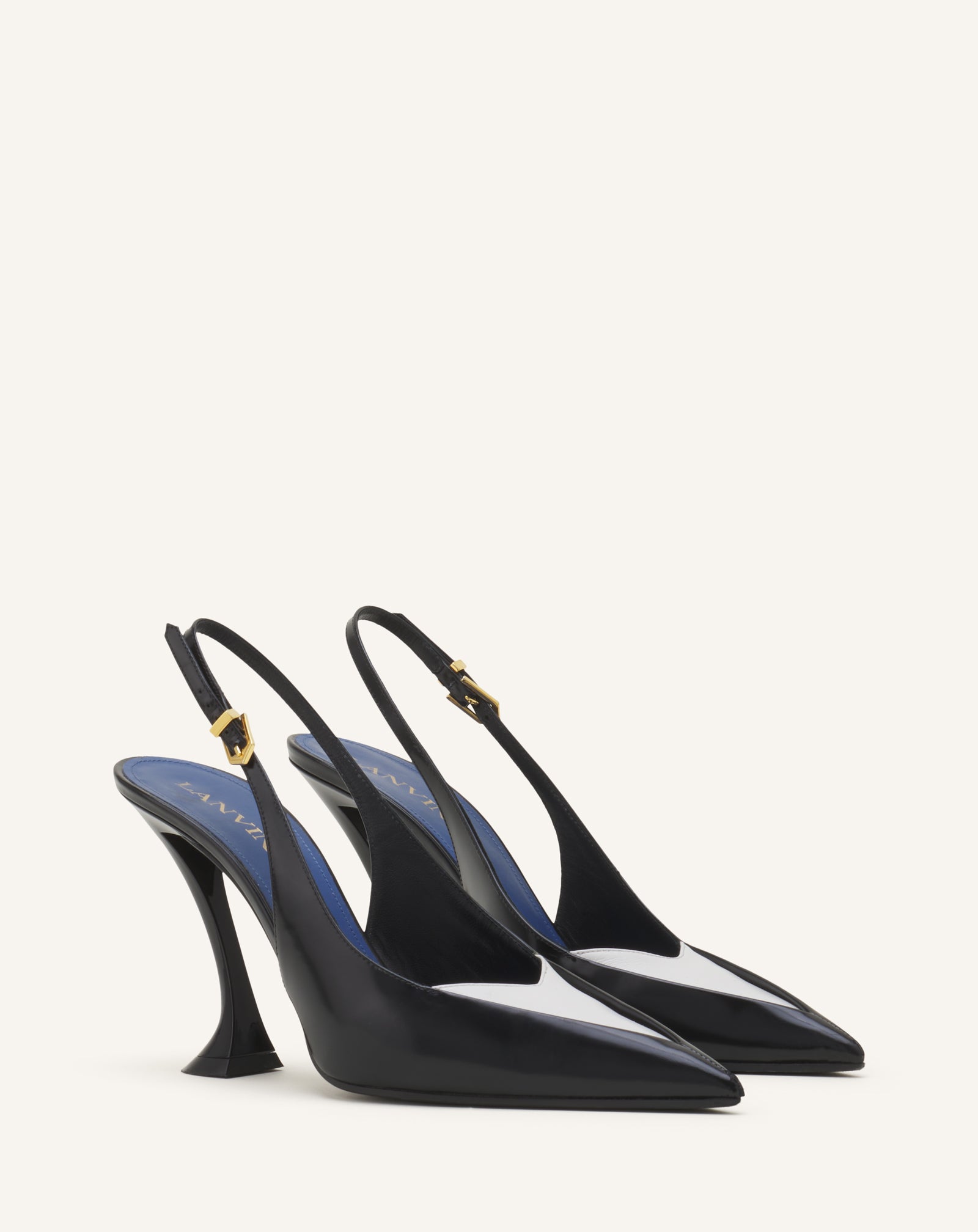 SLINGBACK SERENADE EN CUIR