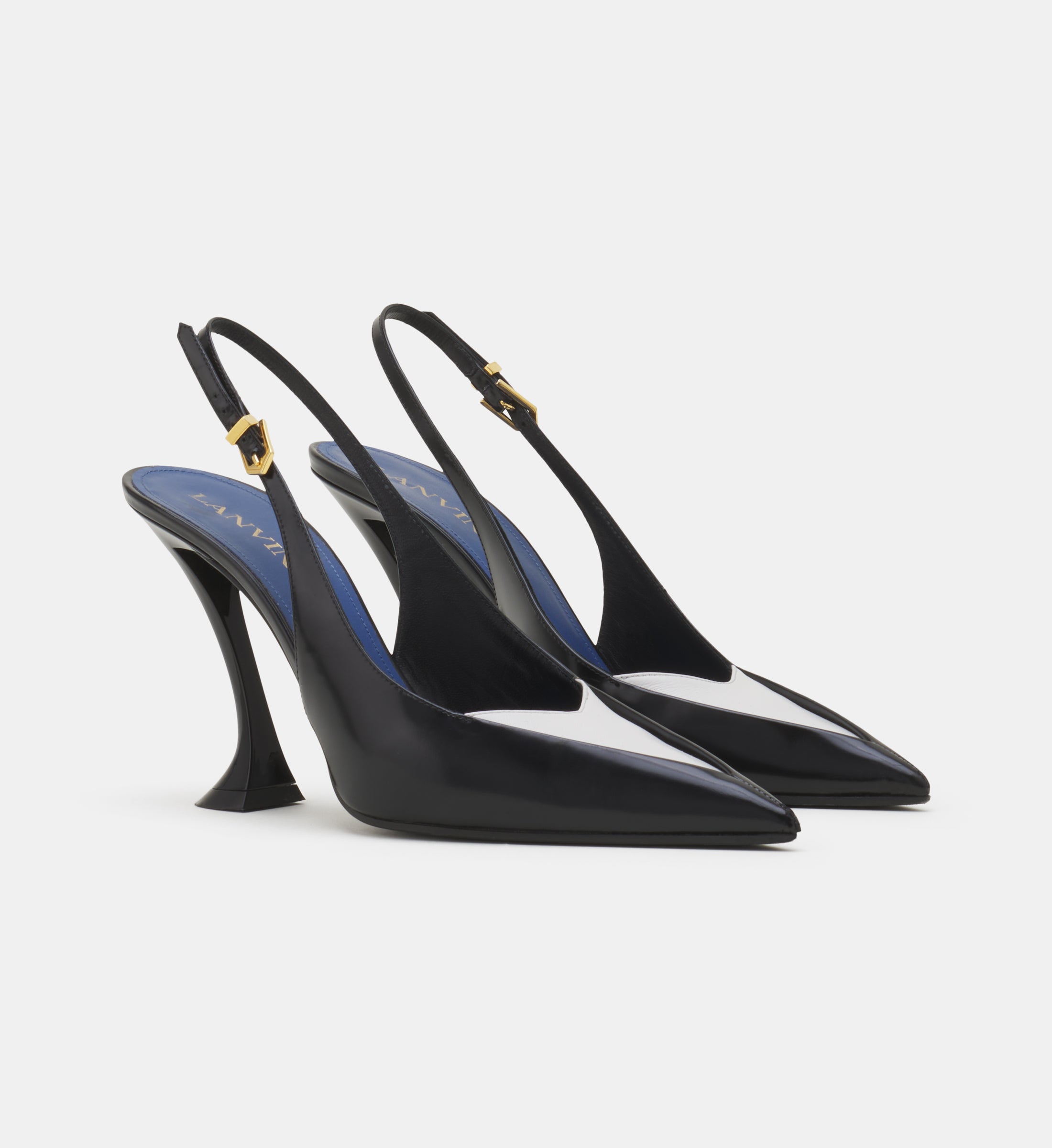 SLINGBACK SERENADE EN CUIR
