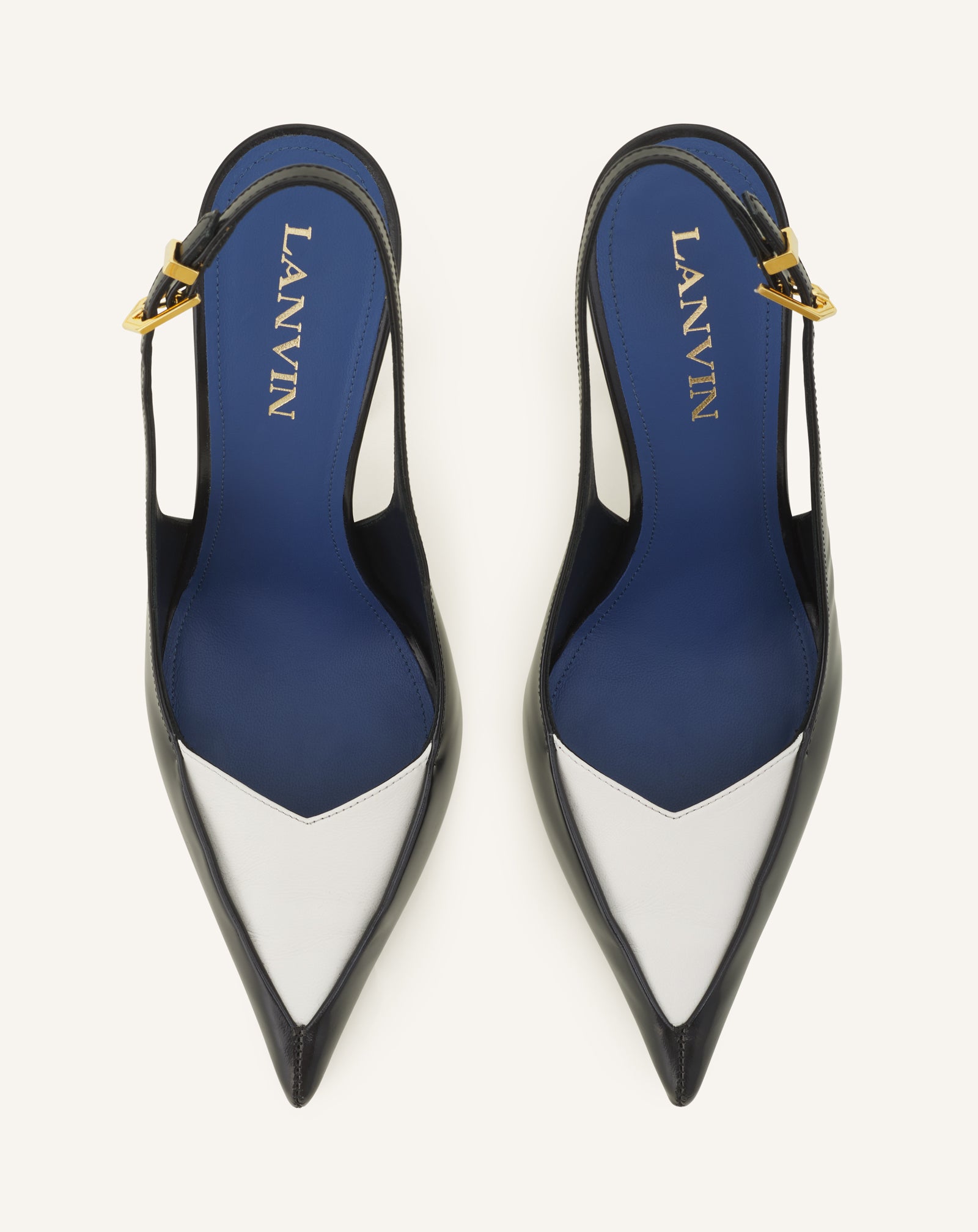 SLINGBACK SERENADE EN CUIR