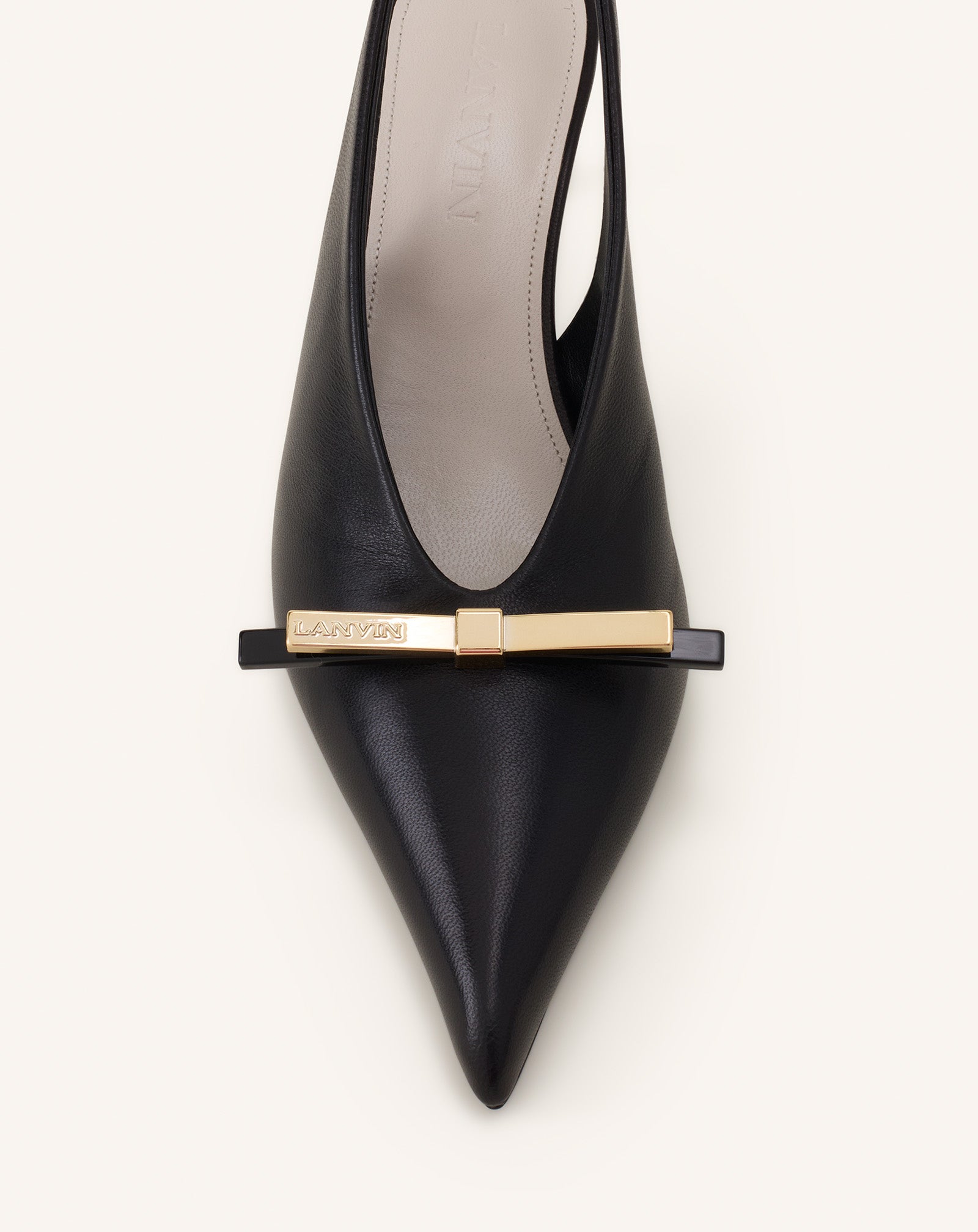 ESCARPINS LANVIN BOW EN CUIR